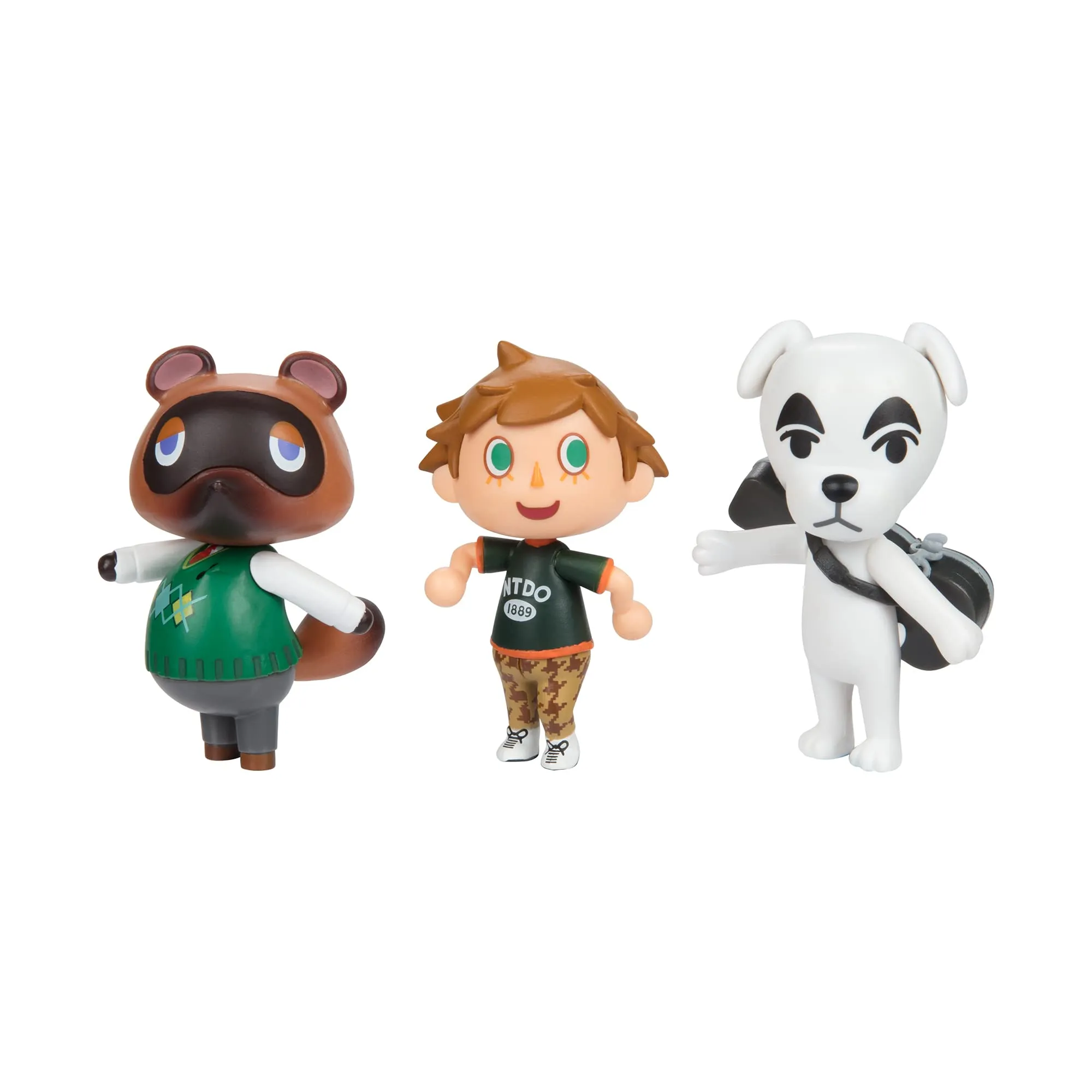 Jakks Pacific- 3 Statuette a Forma di Animale, Multicolore, Piccolo, Calmson-006