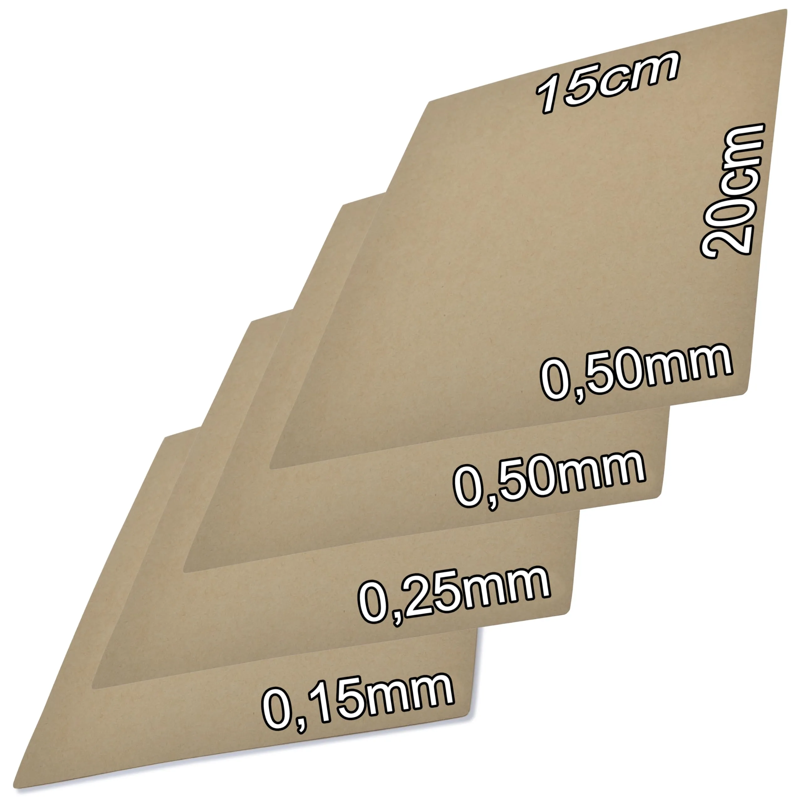 Easyboost 4 Fogli di Guarnizione 0,15mm 0,25mm e 2x 0,5 mm Antistrappo Dimensioni 20 x 15 cm per Motore Testa Cilindro Valvole per Scooter Moto Tosaerba Decespugliatore Decespugliatore Motosega