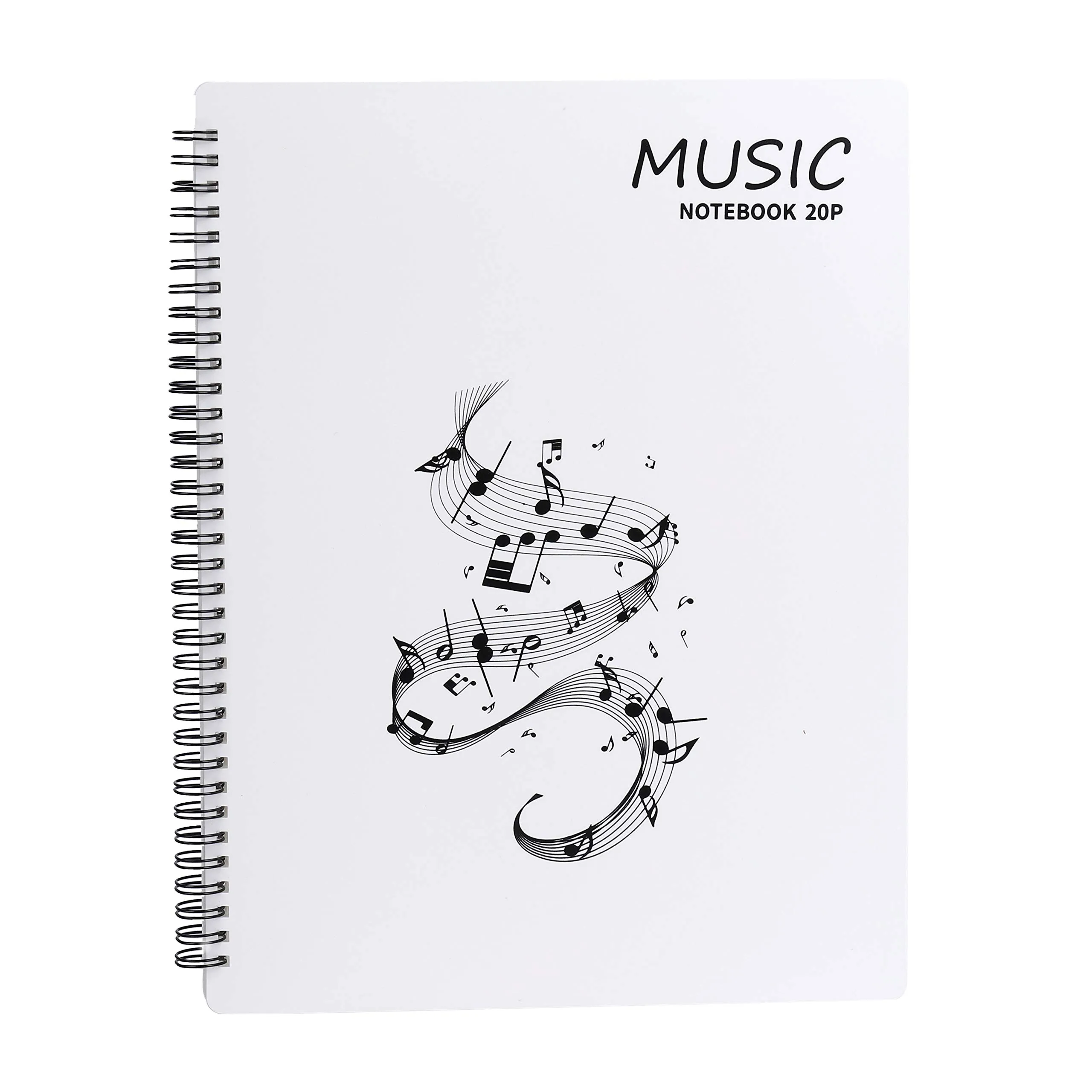 Raccoglitore Porta Spartiti Musicali, Cartelle Portaspartiti per Fogli in Formato A4, con 40 Tasche, clef Scrivibile Borsa porta Documenti Musicale Per Suonatori di Strumenti