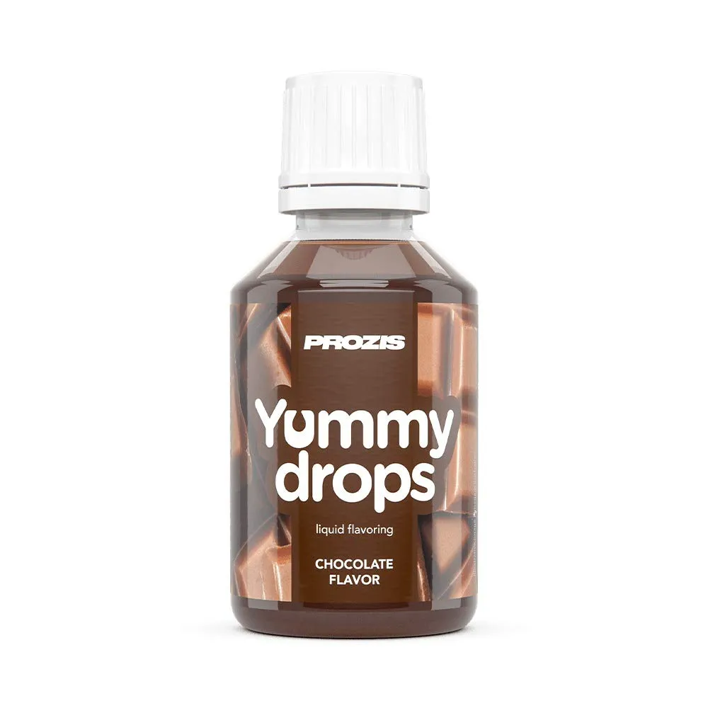 Prozis Yummy Drops 50 ml Cioccolato, Aroma da Unire a Tutti i Tipi di Cibo, Dare Gusto ai Tuoi Pasti