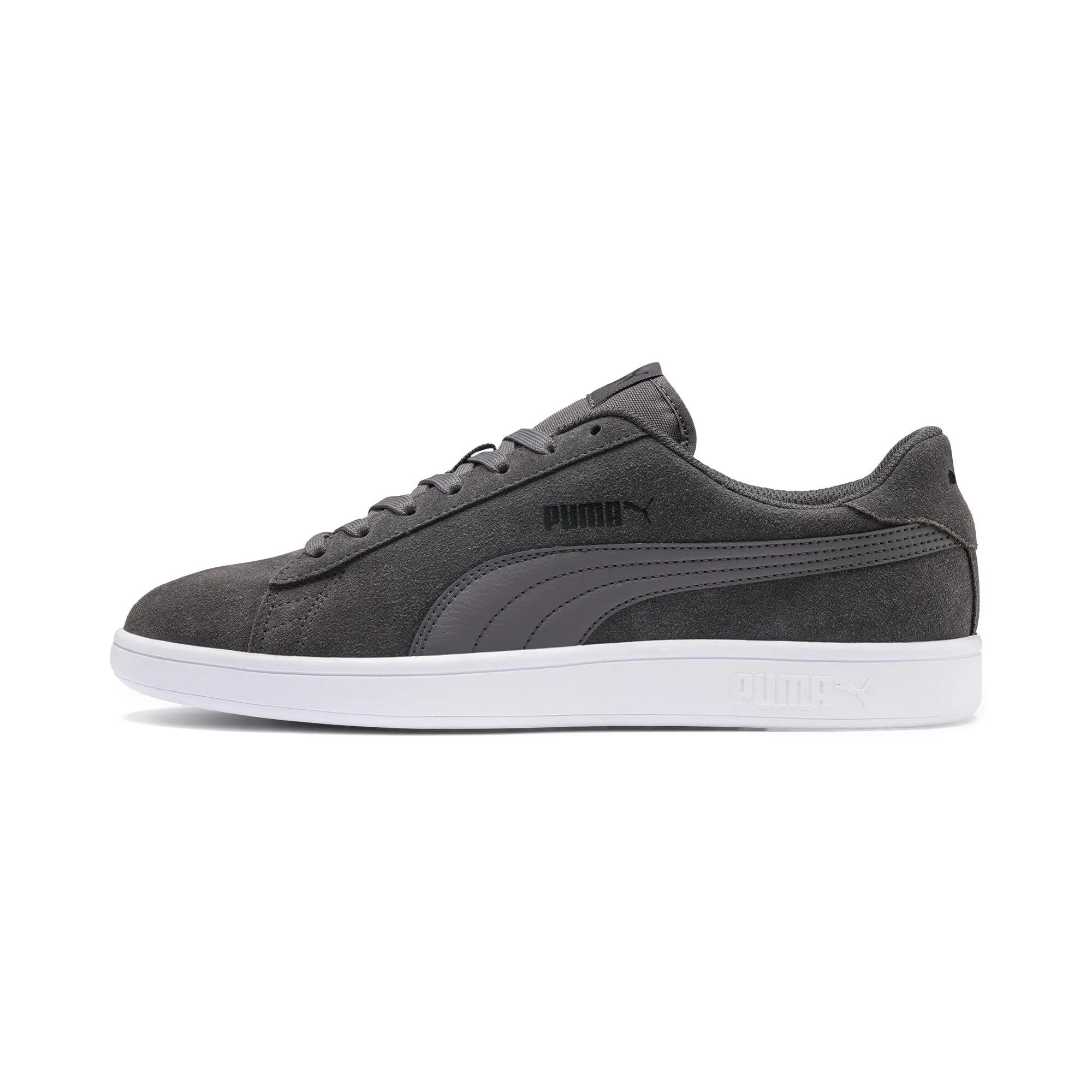 PUMA Smash V2, Scarpe da trail running Unisex - Adulto, Grigio Castlerock Puma Black Puma White, 44.5 EU