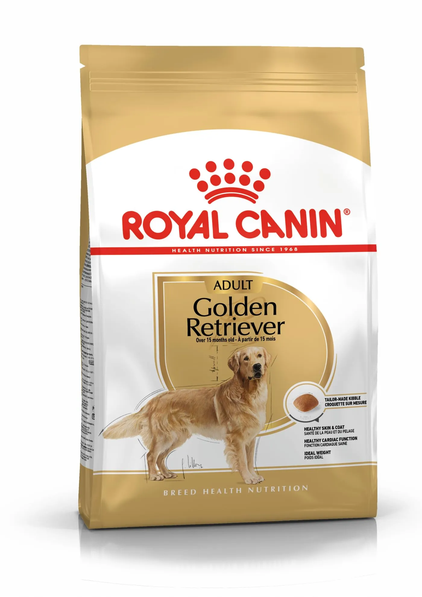 Royal Canin C-08995 S.H. Nut Golden Retriever - 12 kg