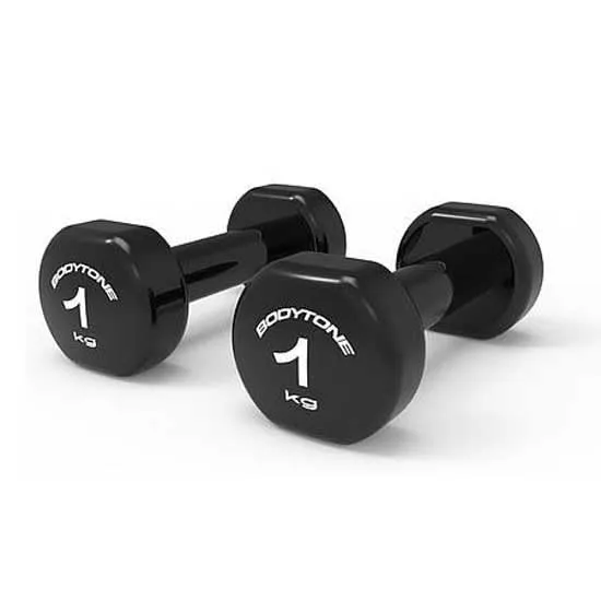 Bodytone 1kg Vynil Dumbbells 2 Units 1kg