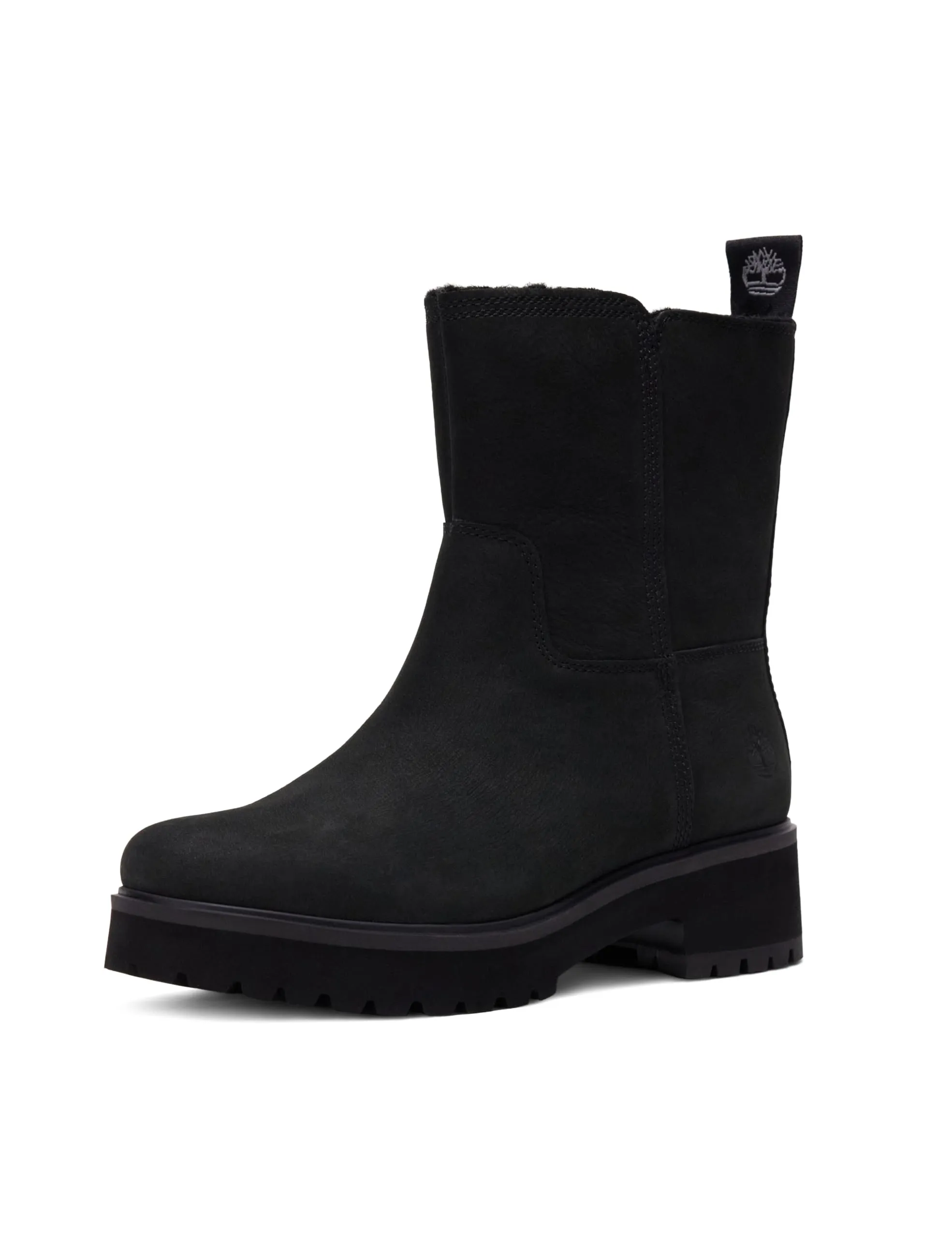 Timberland Carnaby Cool Basic Warm Pull On WR, Stivali alla Moda Donna, Jet Black, 41.5 EU