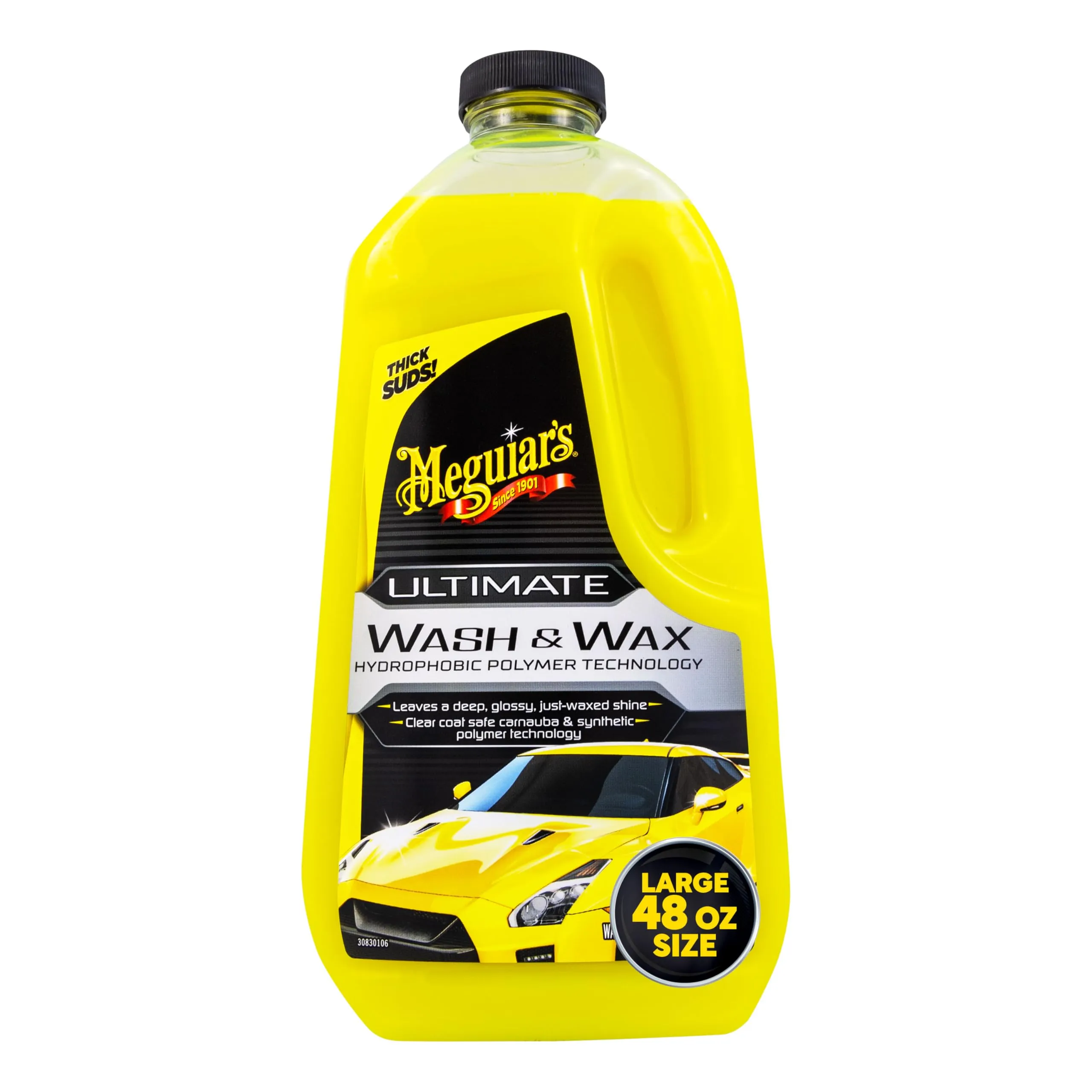 MEGUIAR'S G17748EU Shampoo con Cera Ultimate, 1420 ml