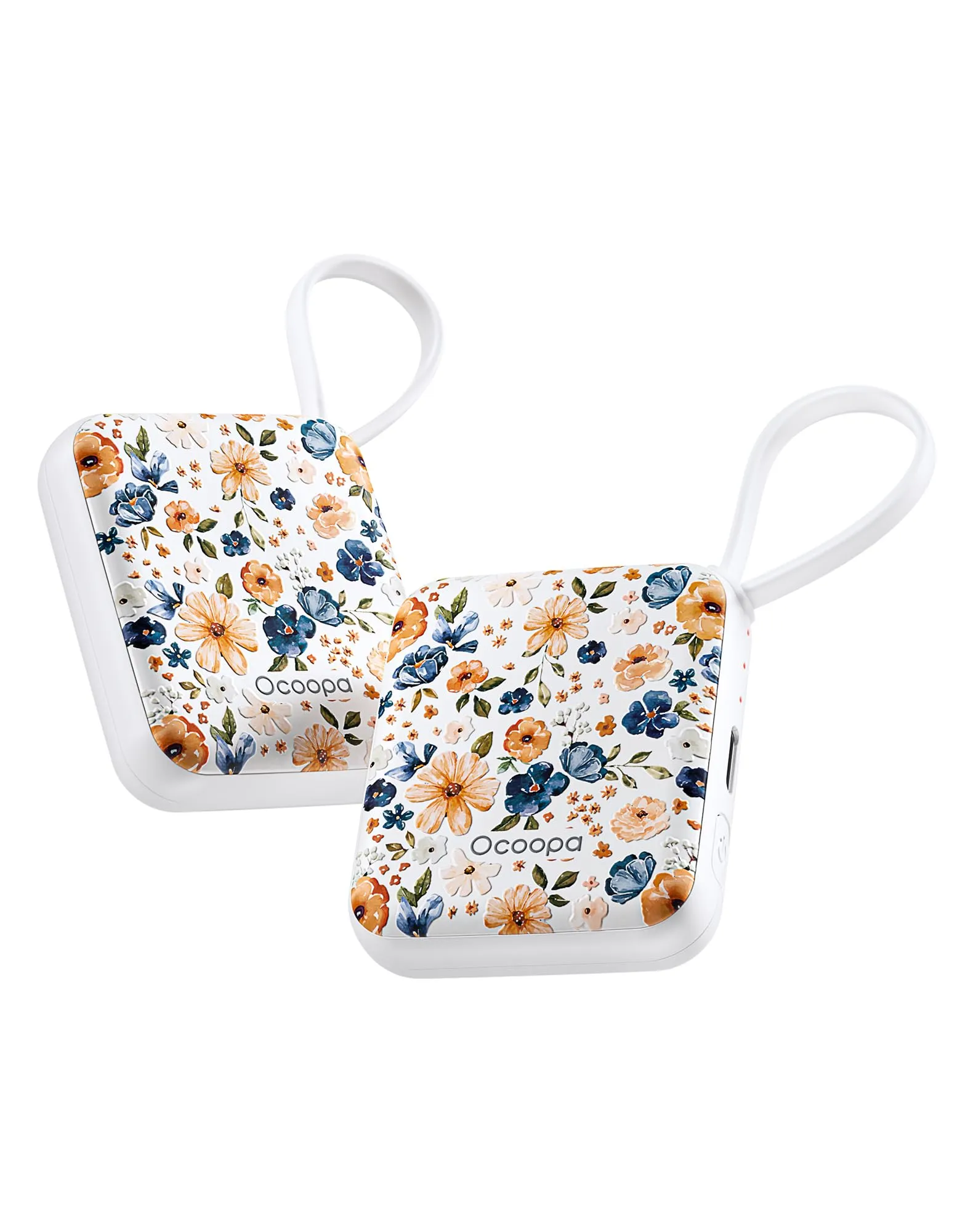 OCOOPA UT5 Nano Scaldamani Elettrico Confezione da due, Tre Livelli di Riscaldamento, Scaldamani Ricaricabile Portatile Scalda mani Tascabili, Regali, Essenziali per il Freddo Invernale in Esterni