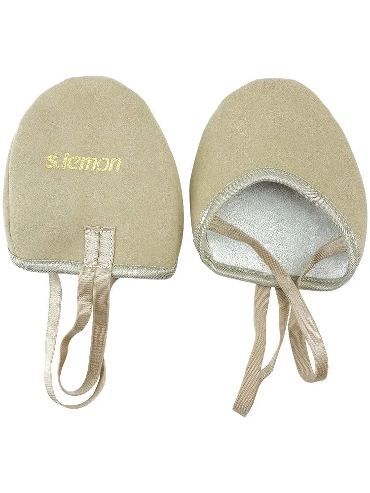 s.lemon Materiale Vegano Mezze Scarpette da Balletto Scarpe da Ginnastica Artistiche Ritmiche 36