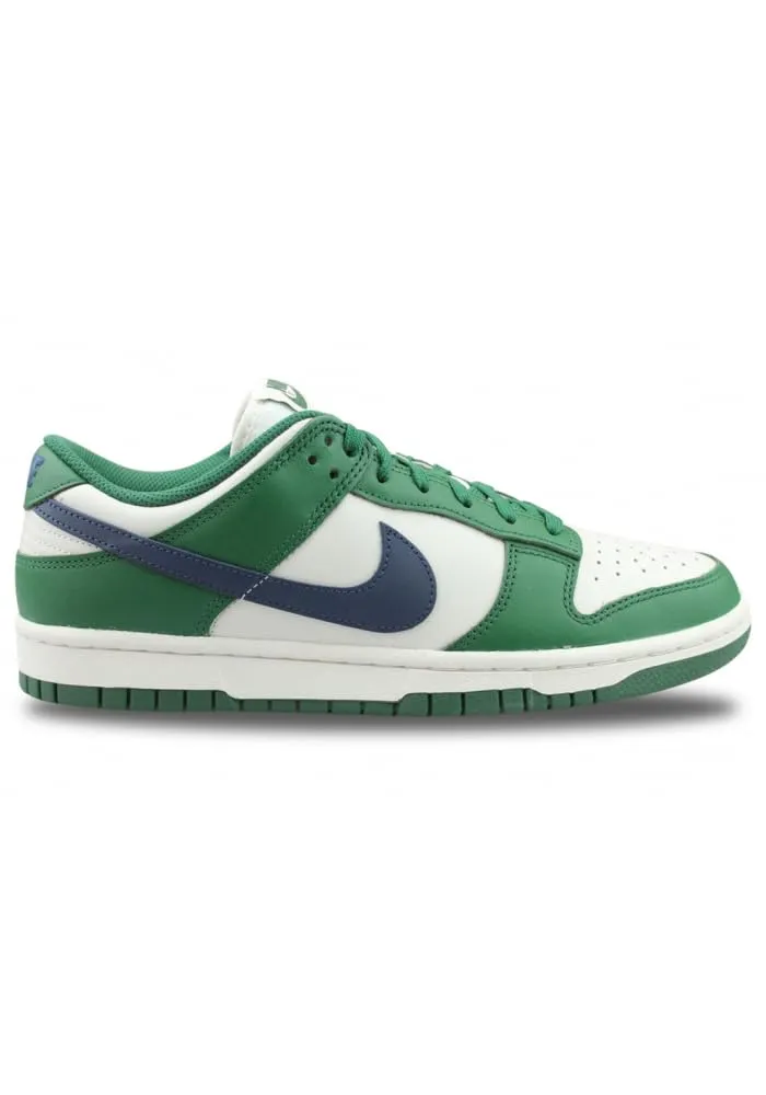 Nike Scarpe da Basket da Donna W Dunk Low, Gorge Green Midnight Navy, 39 EU