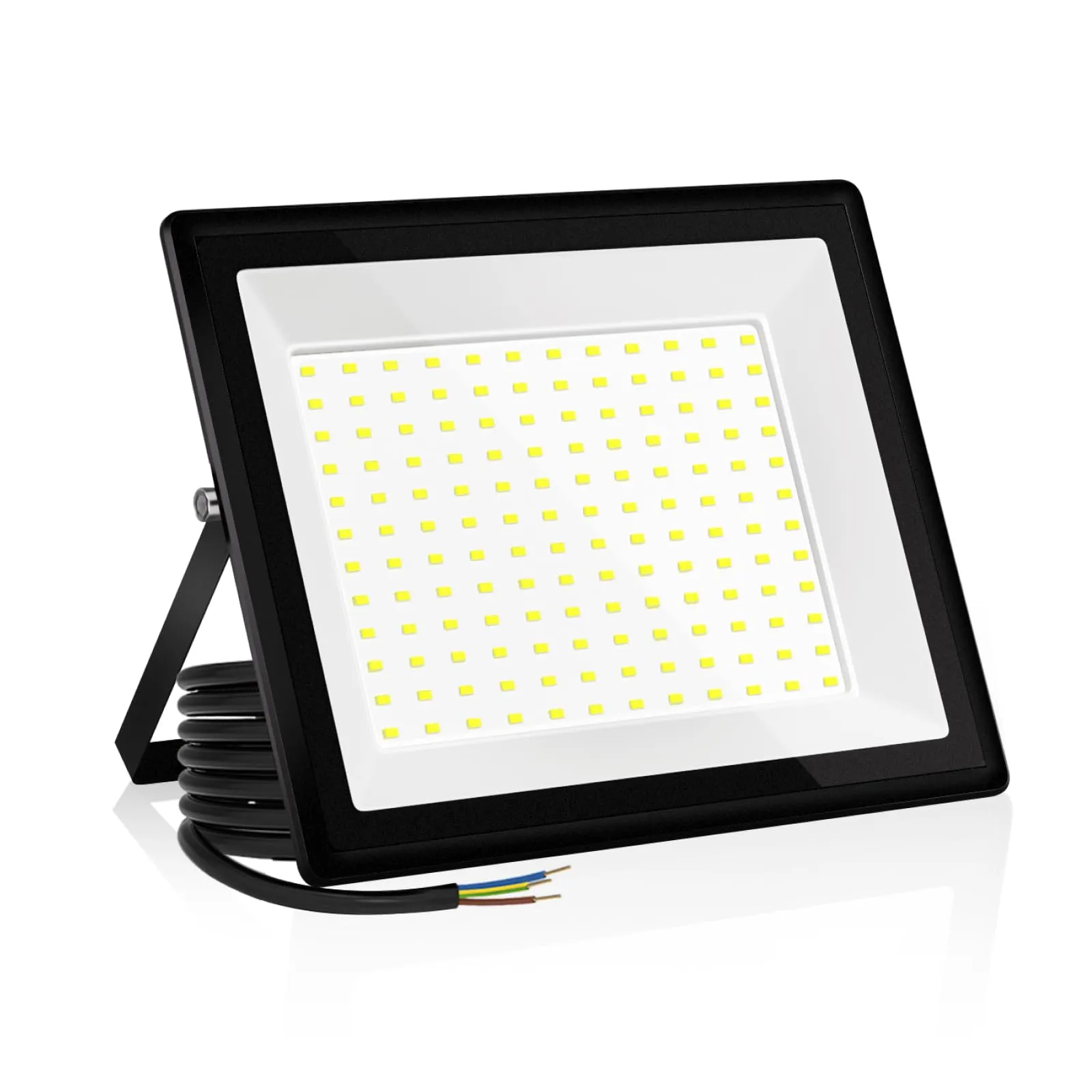 VistaNovaX Faretto LED da esterno 150W Industriale 16500LM 6500K Luce Giorno IP66 Impermeabile, Dissipazione Termica Efficiente, Risparmio 85% Faretti LED Esterno per Corti/Magazzini/Garage (1pcs)