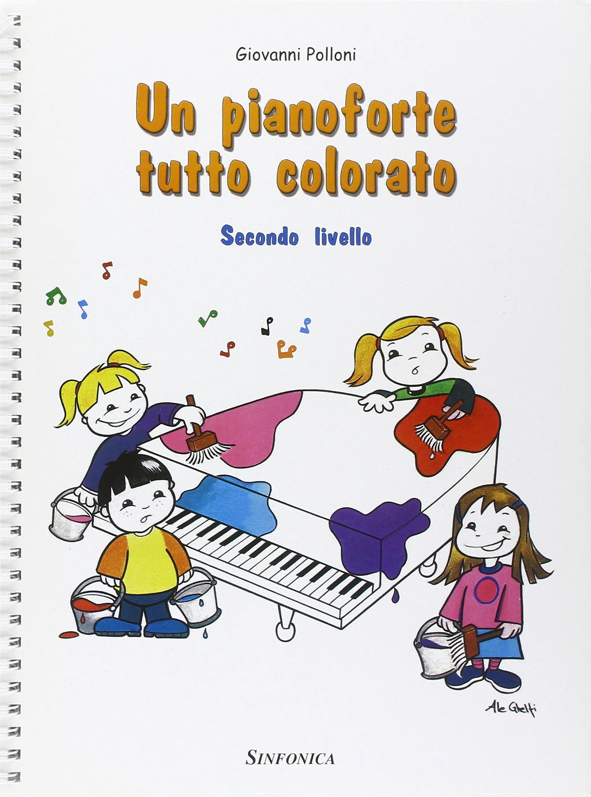 Un pianoforte tutto colorato. 2° livello