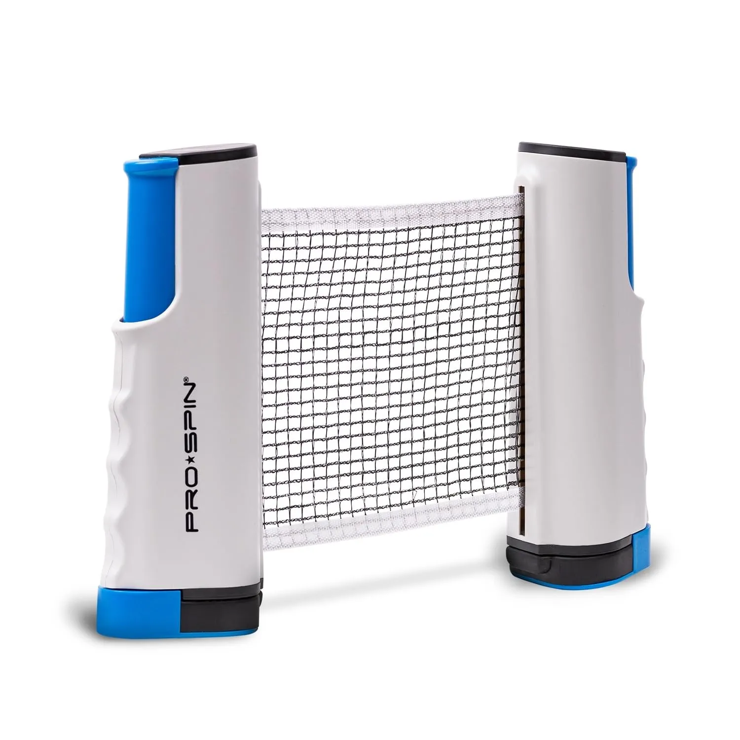 PRO SPIN Gioca Ovunque Rete Ping Pong Portatile - Rete Pingpong da Tavolo Smontabile per Qualsiasi Tavolo Include Una Comoda Custodia