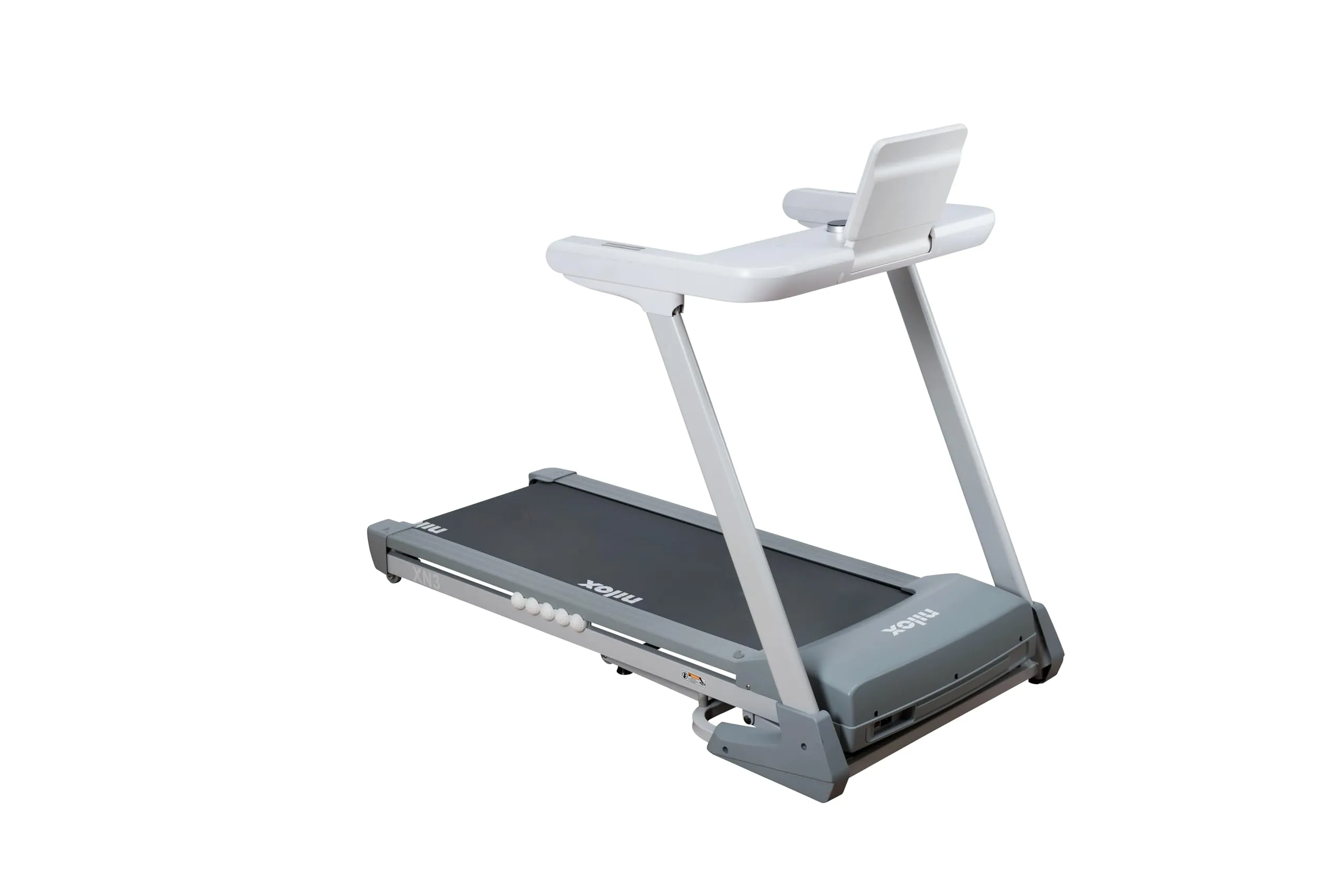 Nilox Tapisroulant XN3, Tapis Roulant Elettrico Pieghevole Salvaspazio, Velocità Massima 18 km/h e 18 Livelli di Pendenza, Supporto fino a 130 kg, Supporto per Smartphone o Tablet, App Dedicata