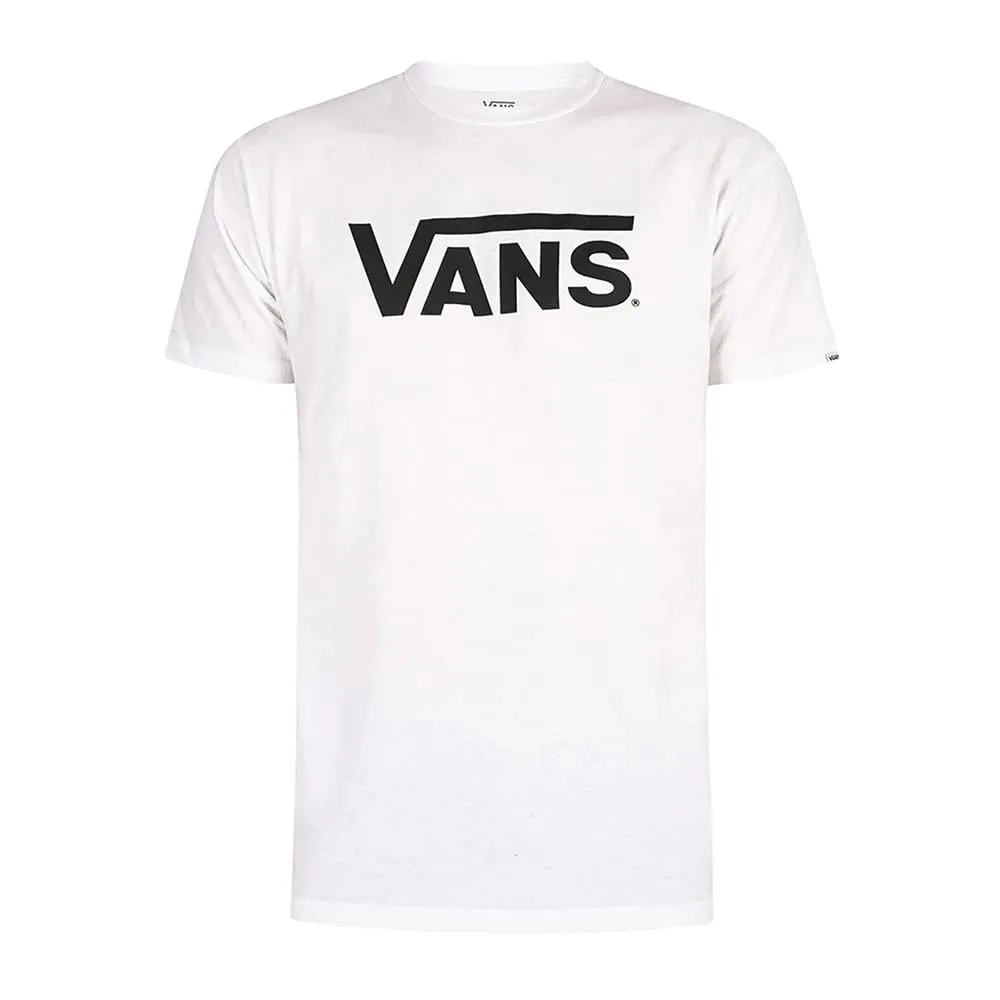 Vans Classic T-Shirt, White/Black, M Uomo