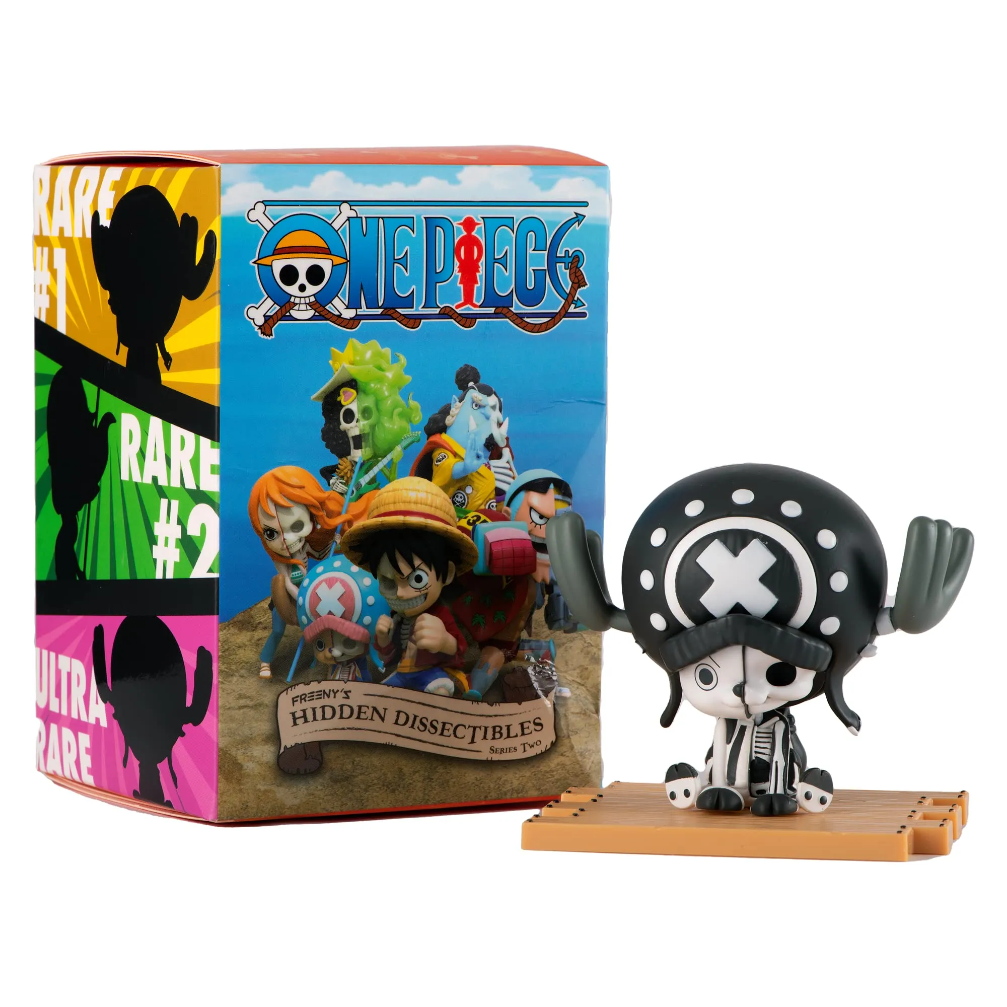 Mighty Jaxx, Freeny's Hidden Dissectibles: One Piece, serie 2. Blind box con personaggi da collezione. Una confezione contiene un personaggio casuale