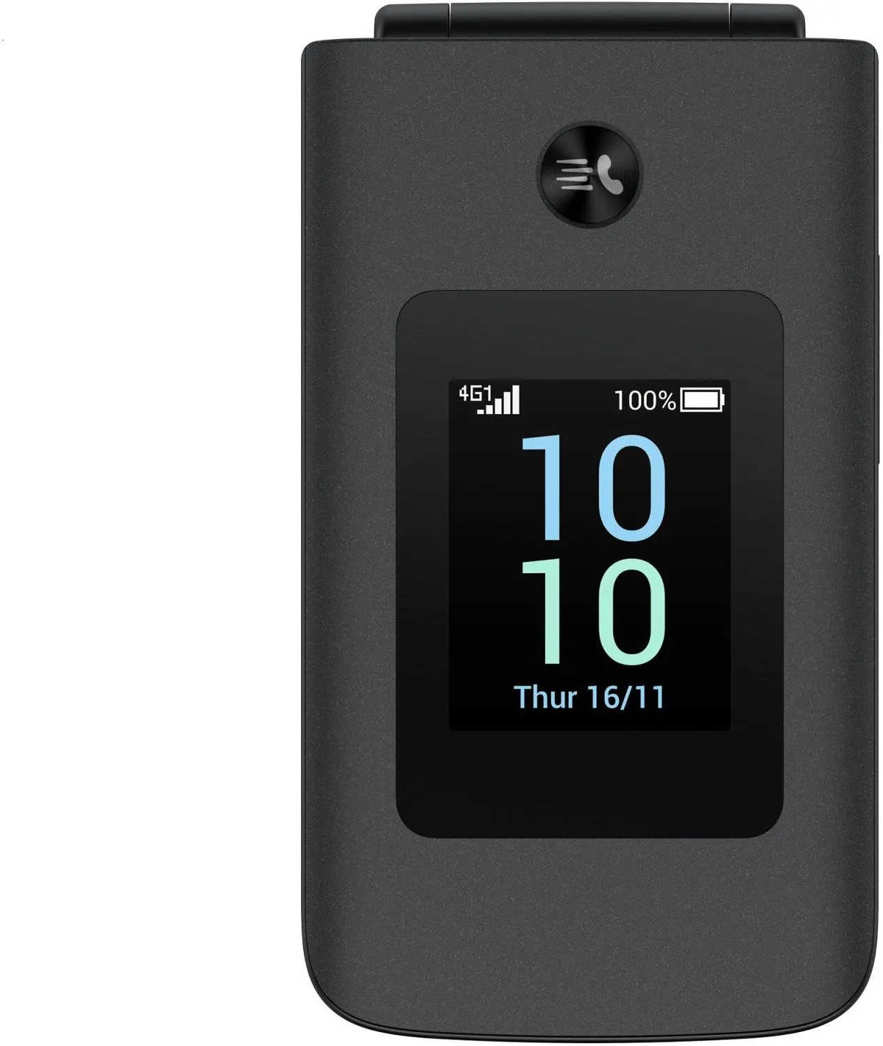 TCL Teléfono Móvil One Touch 4043D para Personas Mayores- 4G- Gris Oscuro