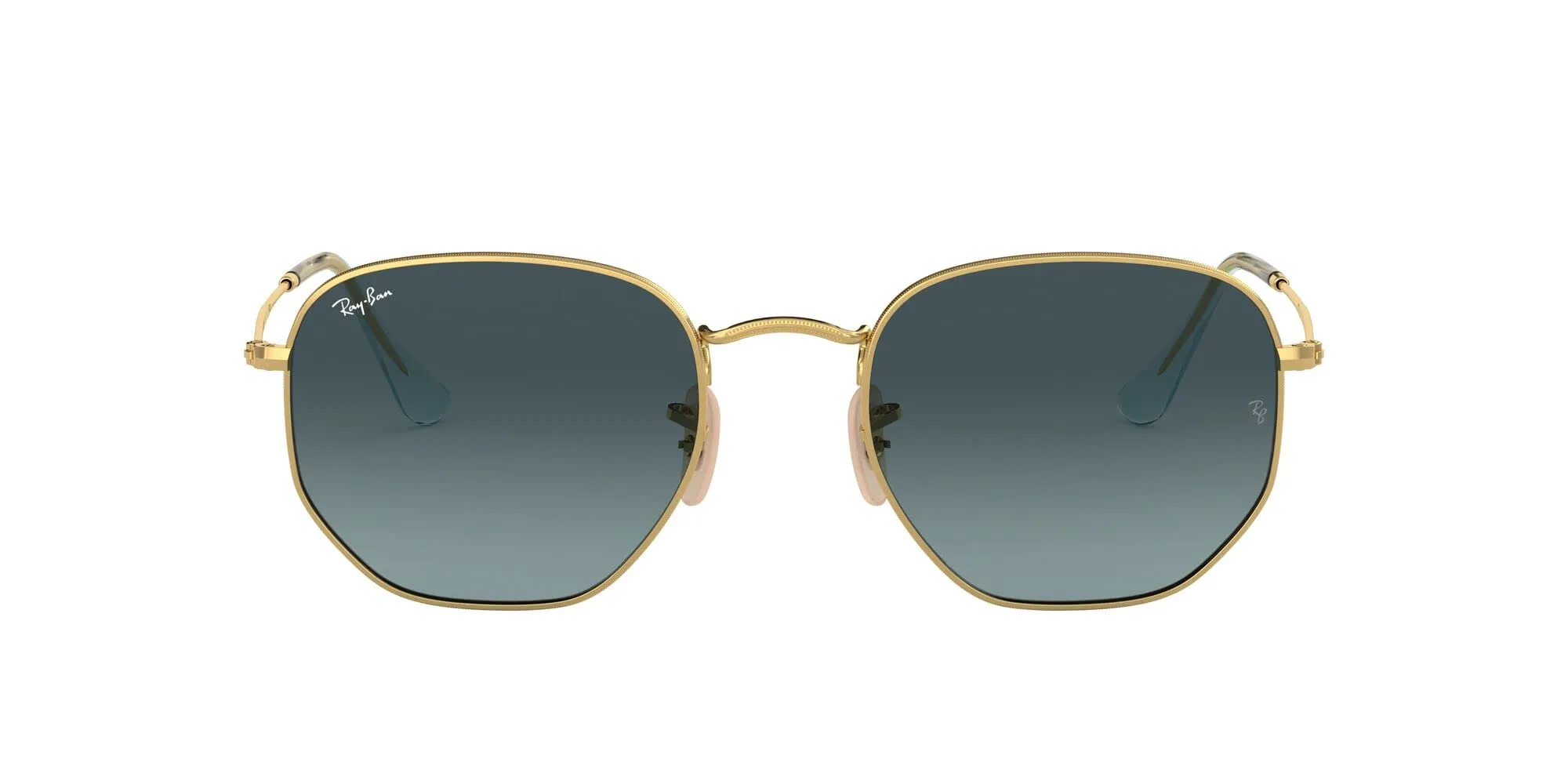 Ray-Ban 0rb3548n Occhiali da Sole, Oro e Blu, 50 Unisex-Adulto, Classico