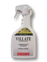 Villate Spray per Zoccoli Cavallo Pearson 700 ml Lozione Azzurra Extra Forte Anti-Marcimento Fettone Combatte Tarlo, Muffa e Marciume dello Zoccolo Azione astreingente