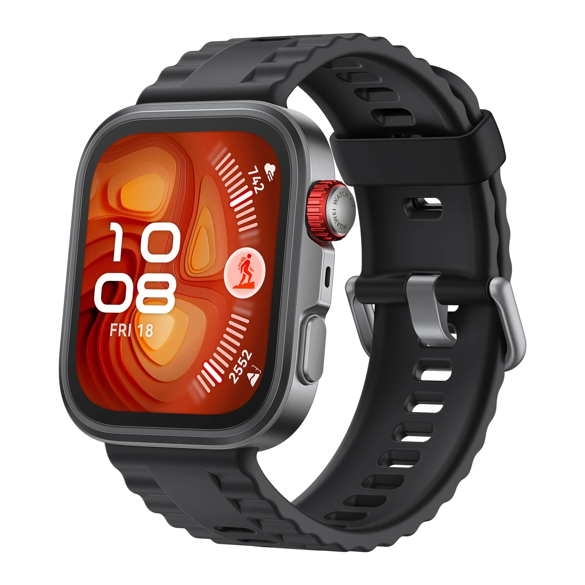 HUAWEI WATCH FIT 4 Pro Smartwatch, Ultra-sottile, 1.82" Schermo in Zaffiro & Lunetta in Lega di Titanio, Fitness Tracker, con App ECG, Batteria fino a 10 Giorni, iOS e Android, 30 mesi di Garanzia