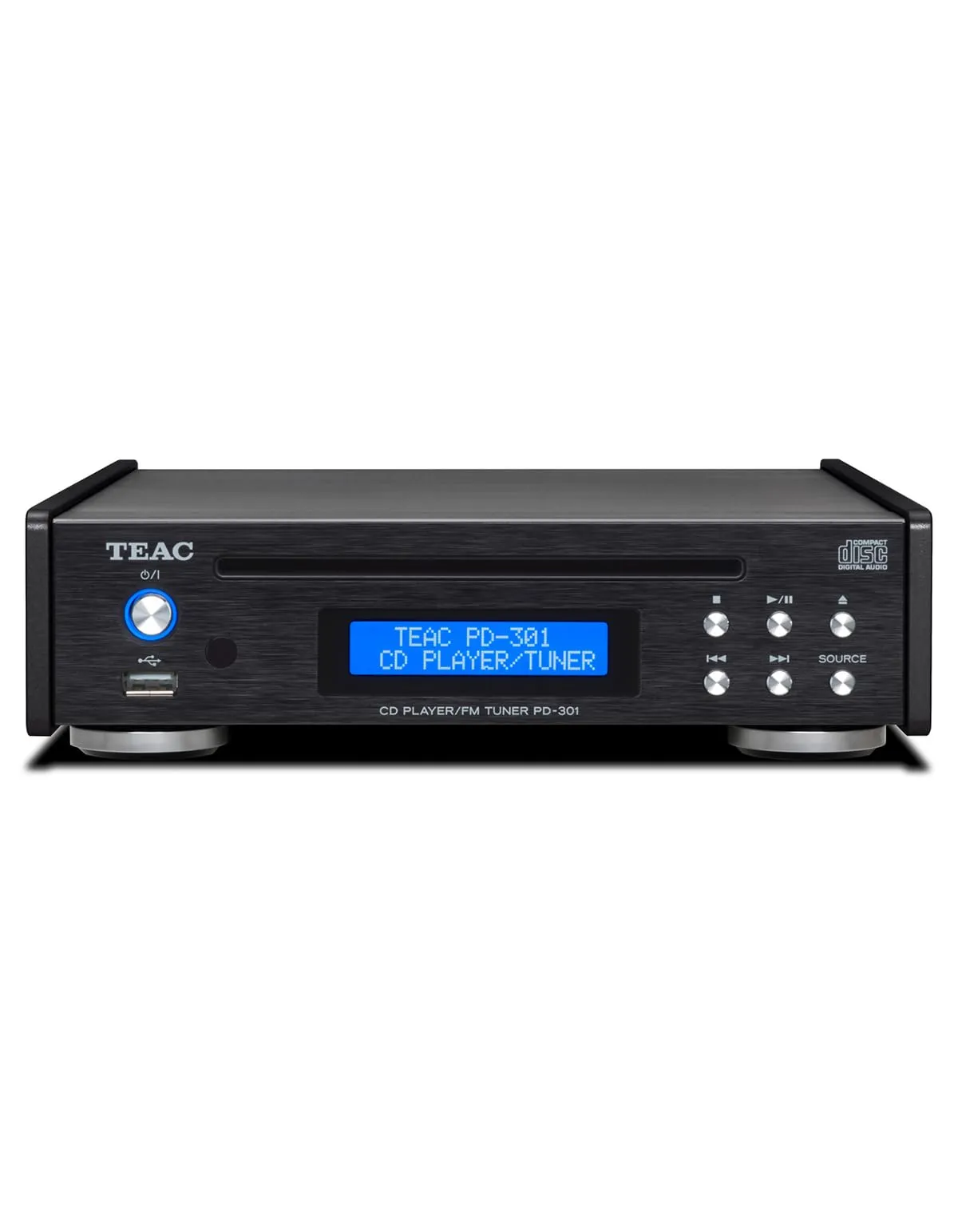 Lettore CD (Pd-301dab-X Black) + Radio Dab E Usb