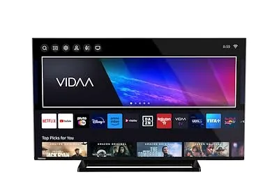 Toshiba 43UV3363DA - Smart TV 43 Pollici, 4K, DVB-T2, HEVC (H.265), Classe energetica F