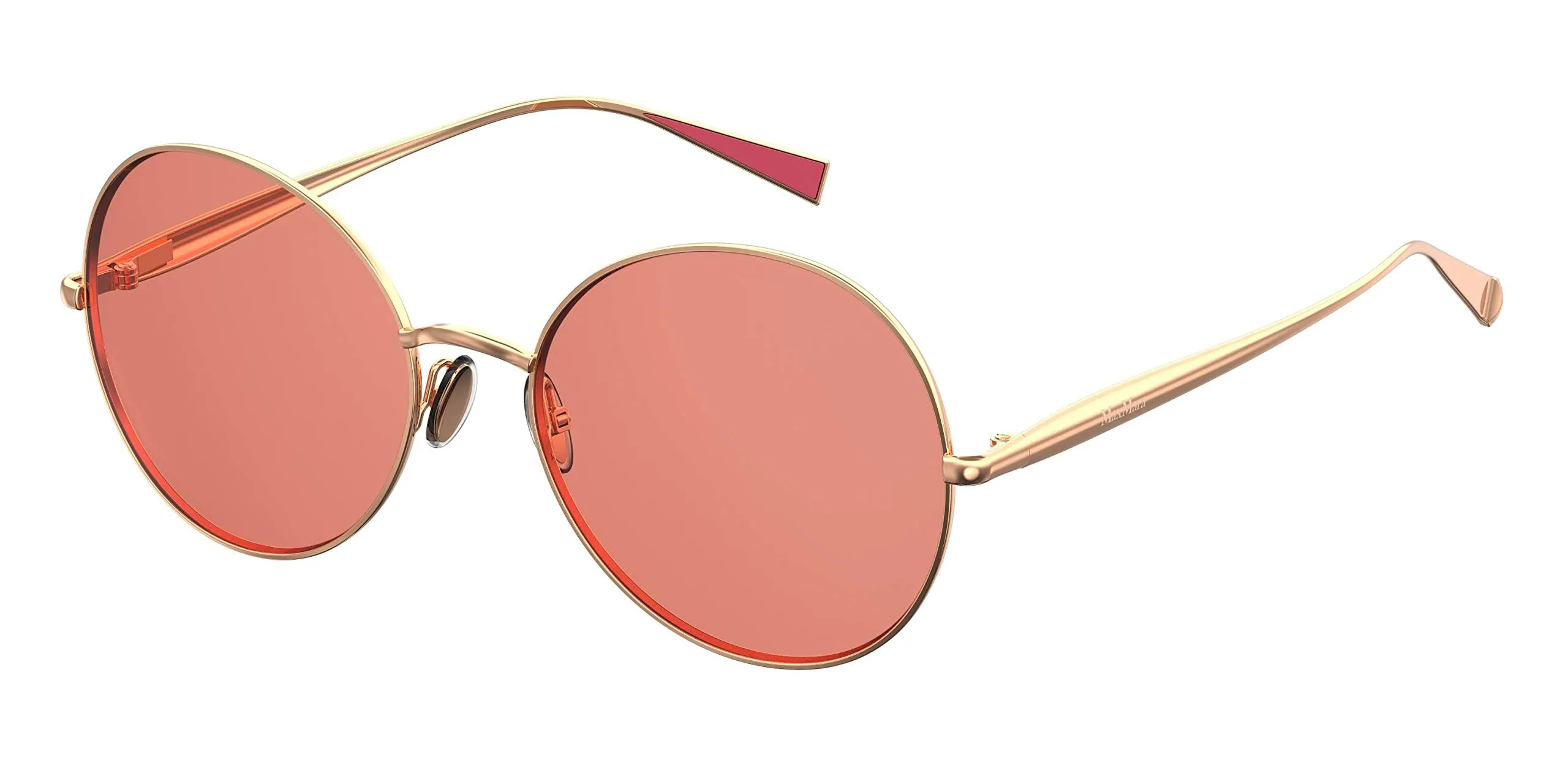 Max Mara Sonnenbrille Mmildev-Ddb-57 Damen Occhiali, Colore: Rosa, 57 Donna