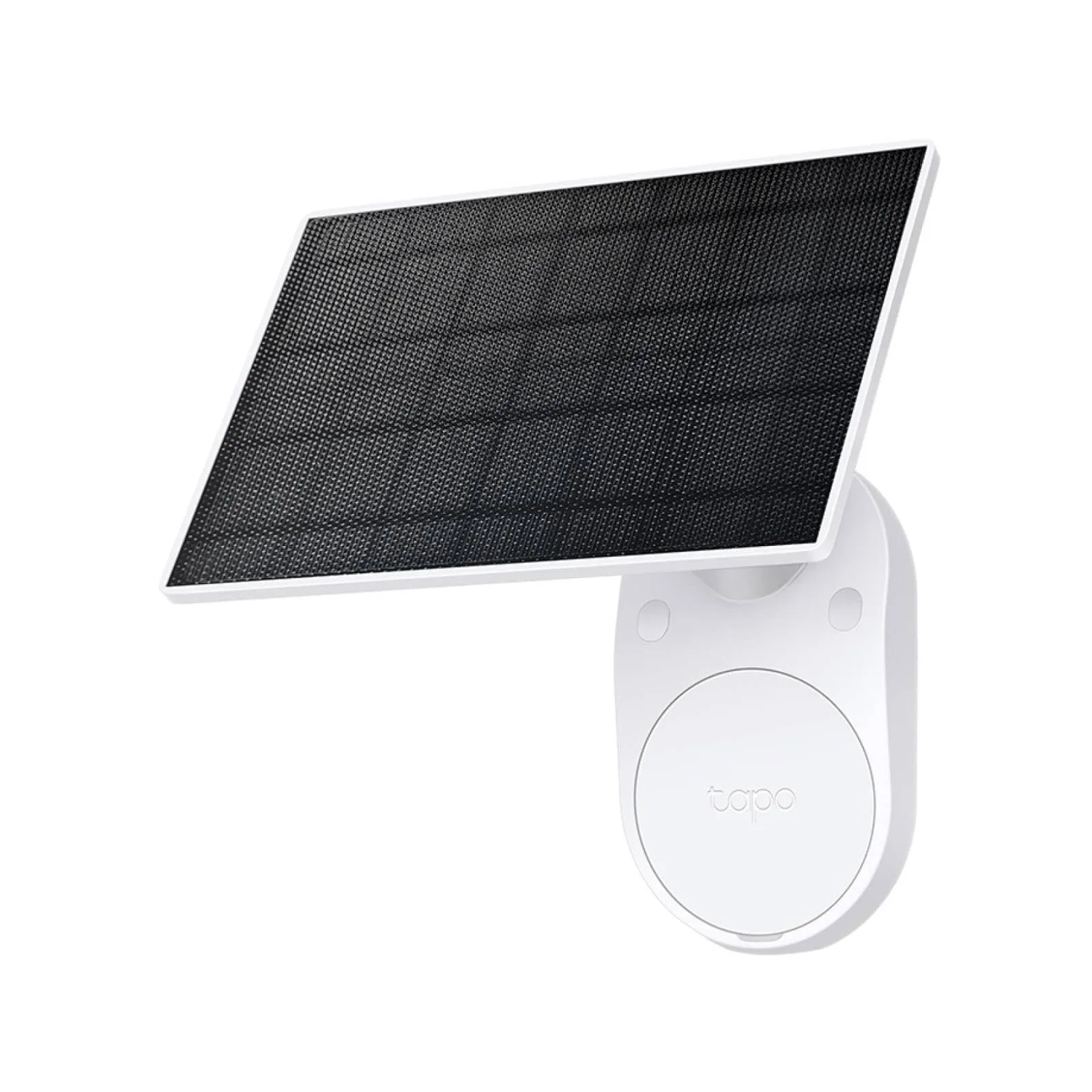 Tapo A201 Pannello Solare 2.5W, 5.2V, Adatto a Telecamere a Batteria, Installazione Flessibile, Ricarica ad Alta Efficienza 45 Min per Tutto il Giorno, IP65, Regolabile a 360°, Cavo di Ricarica di 4m