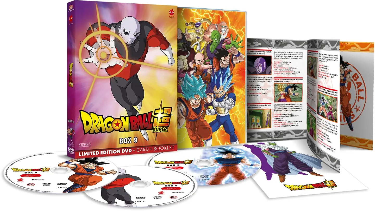 Dragon Ball Super Box 9 (3 DVD + Card + Booklet)
