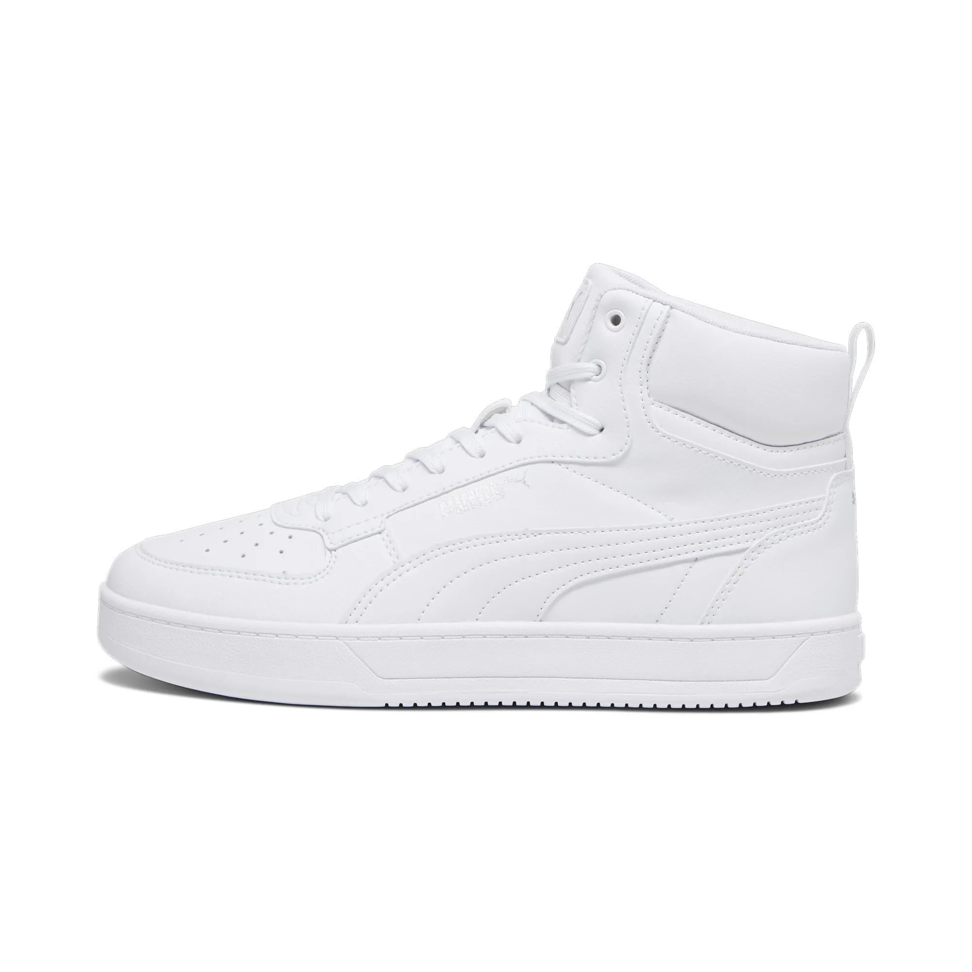 PUMA Caven 2.0 Mid, Sneaker Unisex-Adulto, White Silver, 42.5 EU