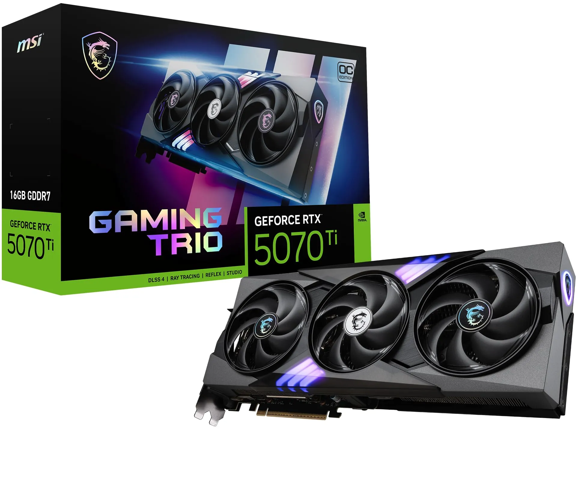 MSI GeForce RTX 5070 Ti 16G GAMING TRIO OC