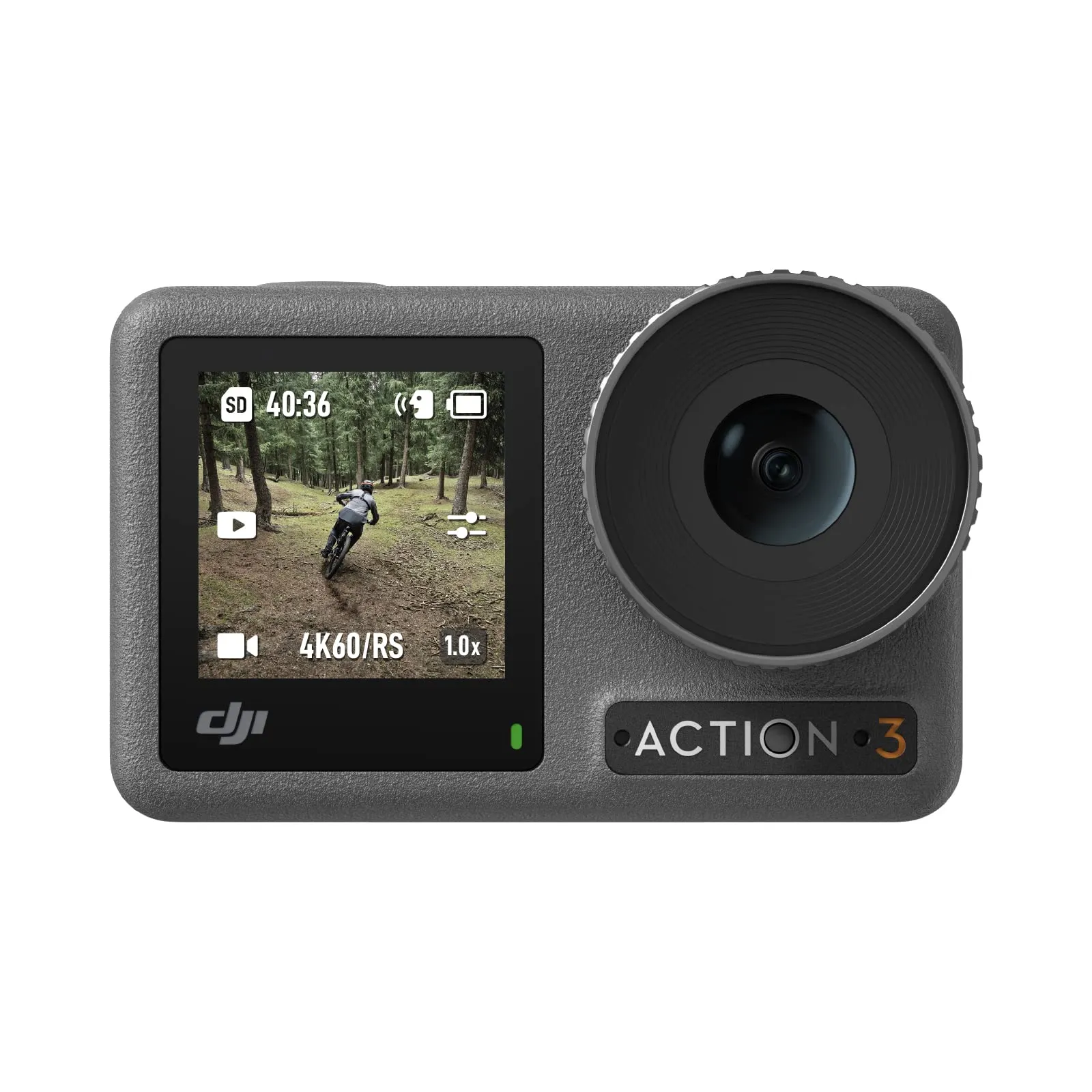 DJI Osmo Action 3 Combo Standard - Camera 4K con FOV grandangolare, HorizonStady, resistente al freddo, montaggio verticale a sgancio rapido, impermeabile fino 16 m, doppio touchscreen