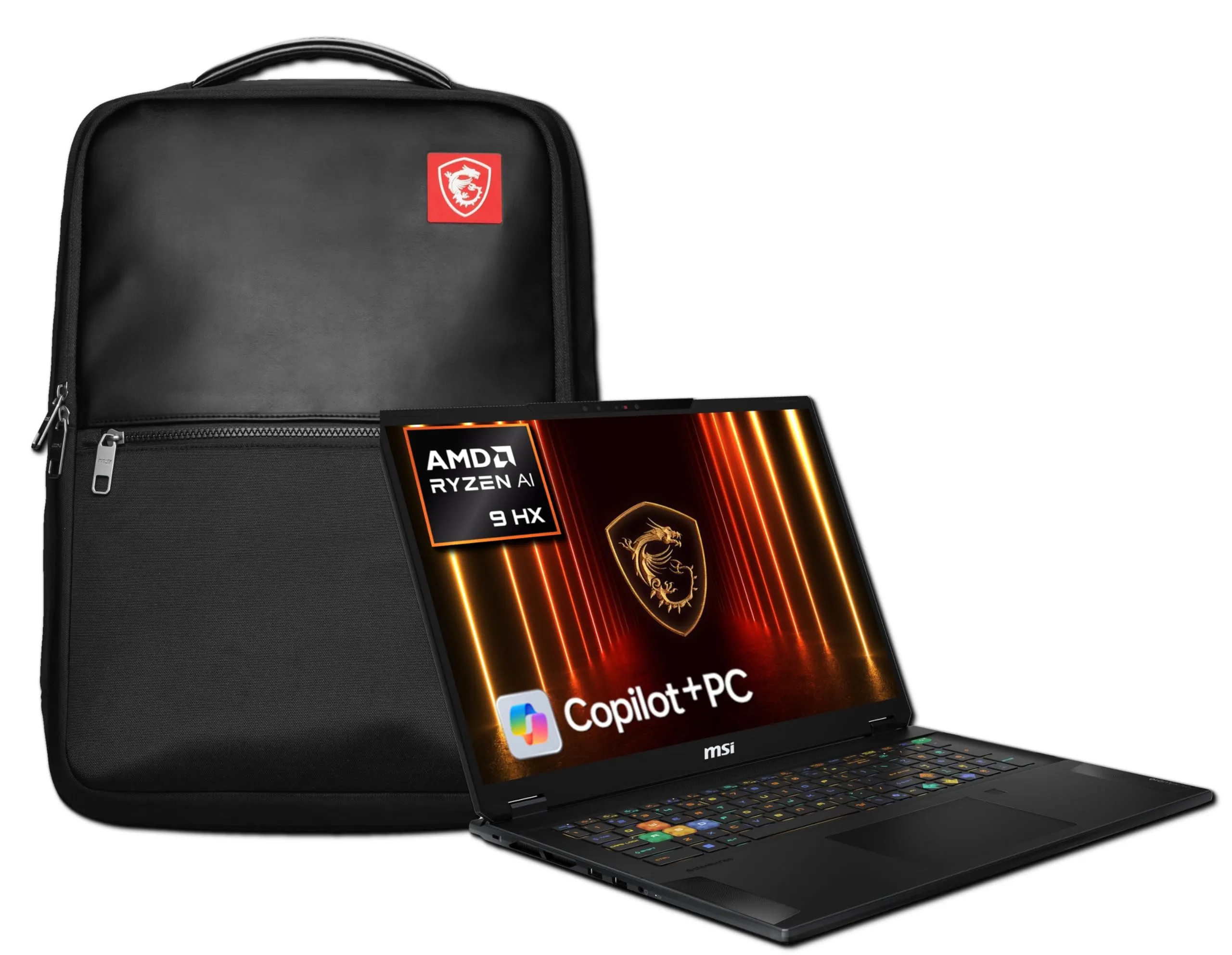 MSI Stealth A18 AI+ A3XWHG-015IT, Notebook Gaming, 18" QHD+ 240Hz, AMD Ryzen AI 9HX 370, Nvidia RTX 5070 Ti 12GB GDDR7, 32GB DDR5, 2TB PCIe4, WiFi7, Win 11 Home, [Layout e Garanzia ITA]