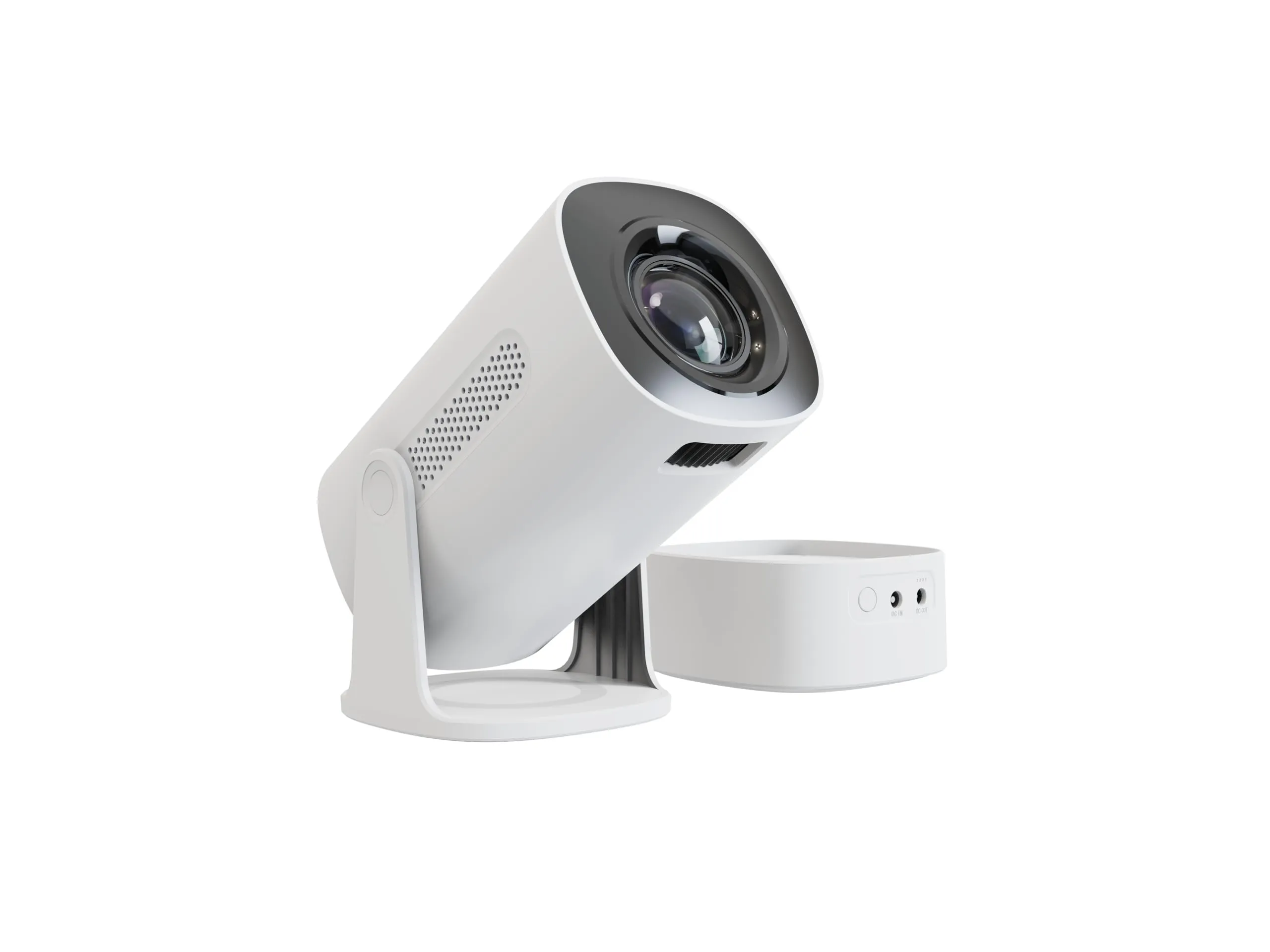 Proiettore Intelligente da Viaggio KIANO Vision: Mini Proiettore HD Portatile con Wi-Fi, Bluetooth, App Integrate e Batteria Ricaricabile