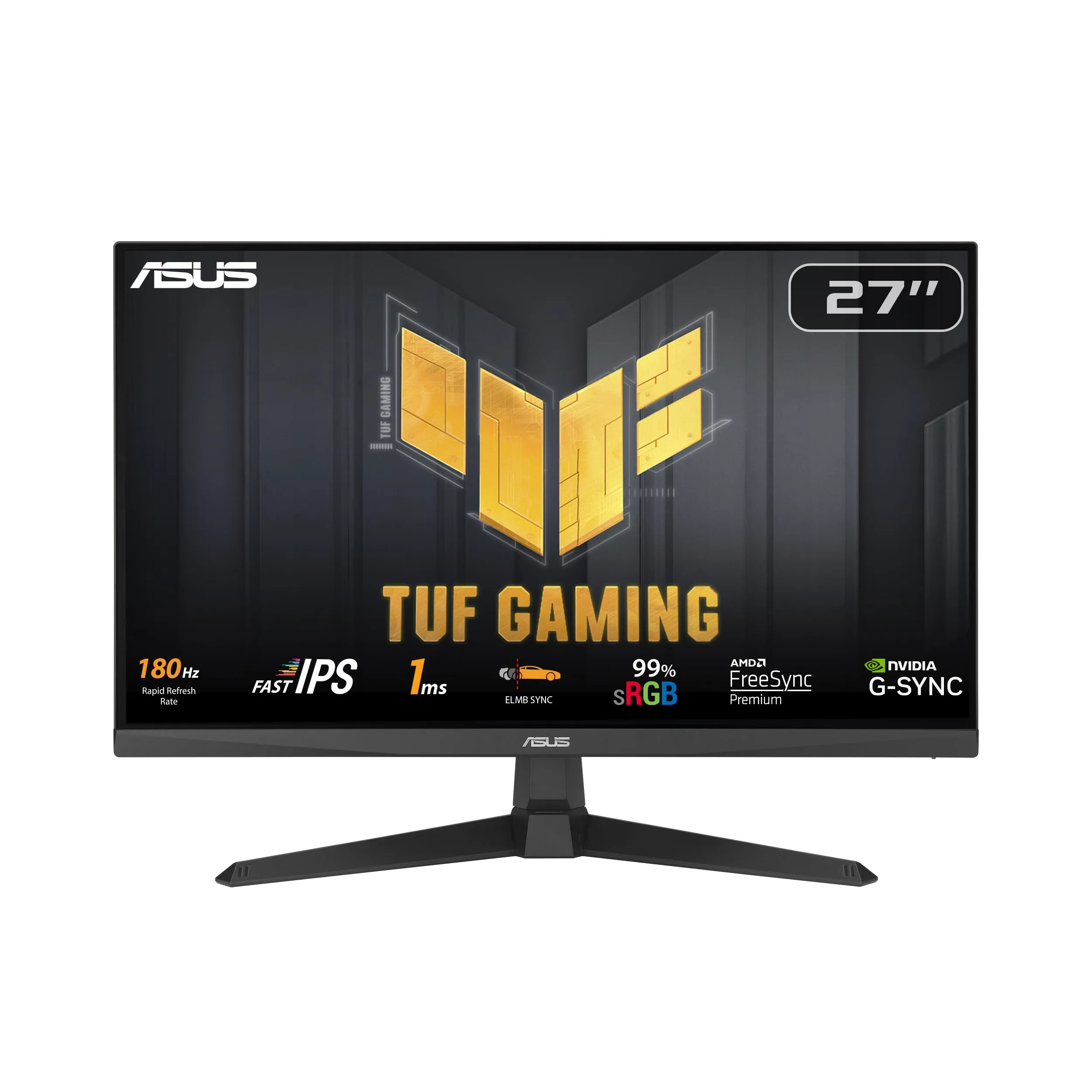 ASUS TUF Gaming VG279Q3A écran plat de PC 68,6 cm (27") 1920 x 1080 pixels Full HD LCD Noir