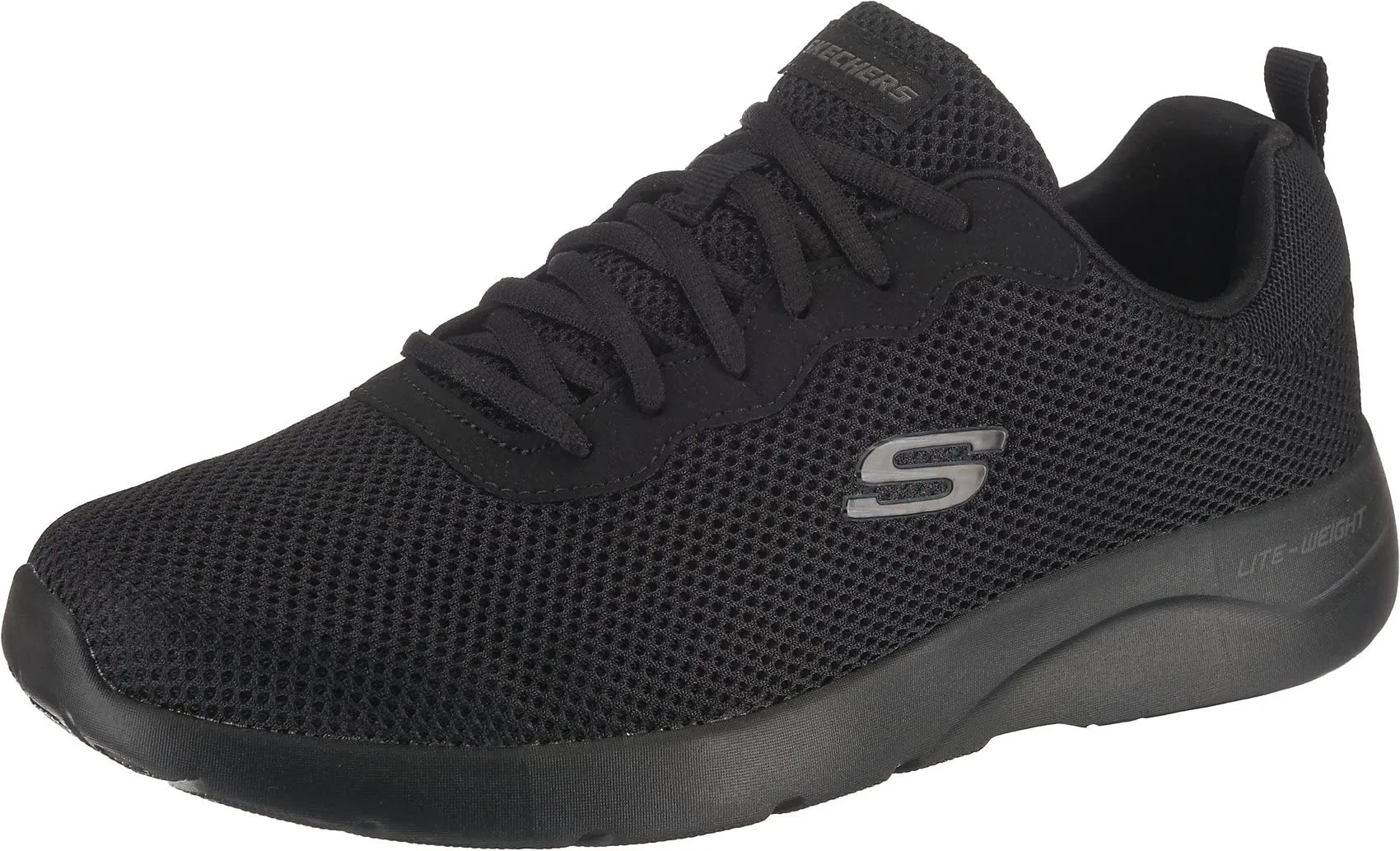 Skechers Dynamight 2.0- Rayhill, Scarpe da Ginnastica Uomo, Nero Black 1, 42 EU