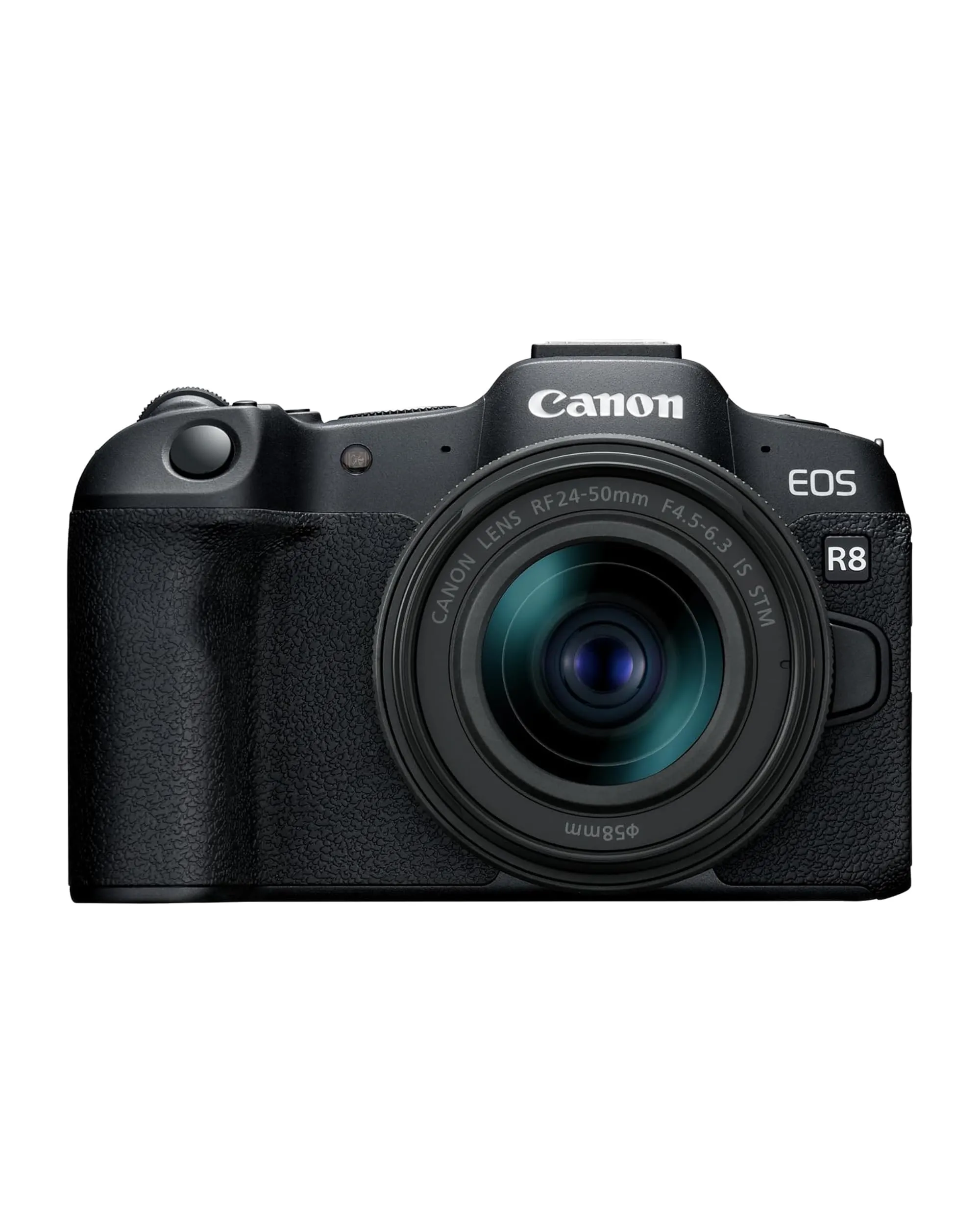 Canon EOS R8 Full Frame Mirrorless + RF 24-50 f/4,5-6,3 (24,2 Mp,- Fino a 40fps, DIGIC X & LP-E17 Batteria Ricaricabile Nero/Antracite