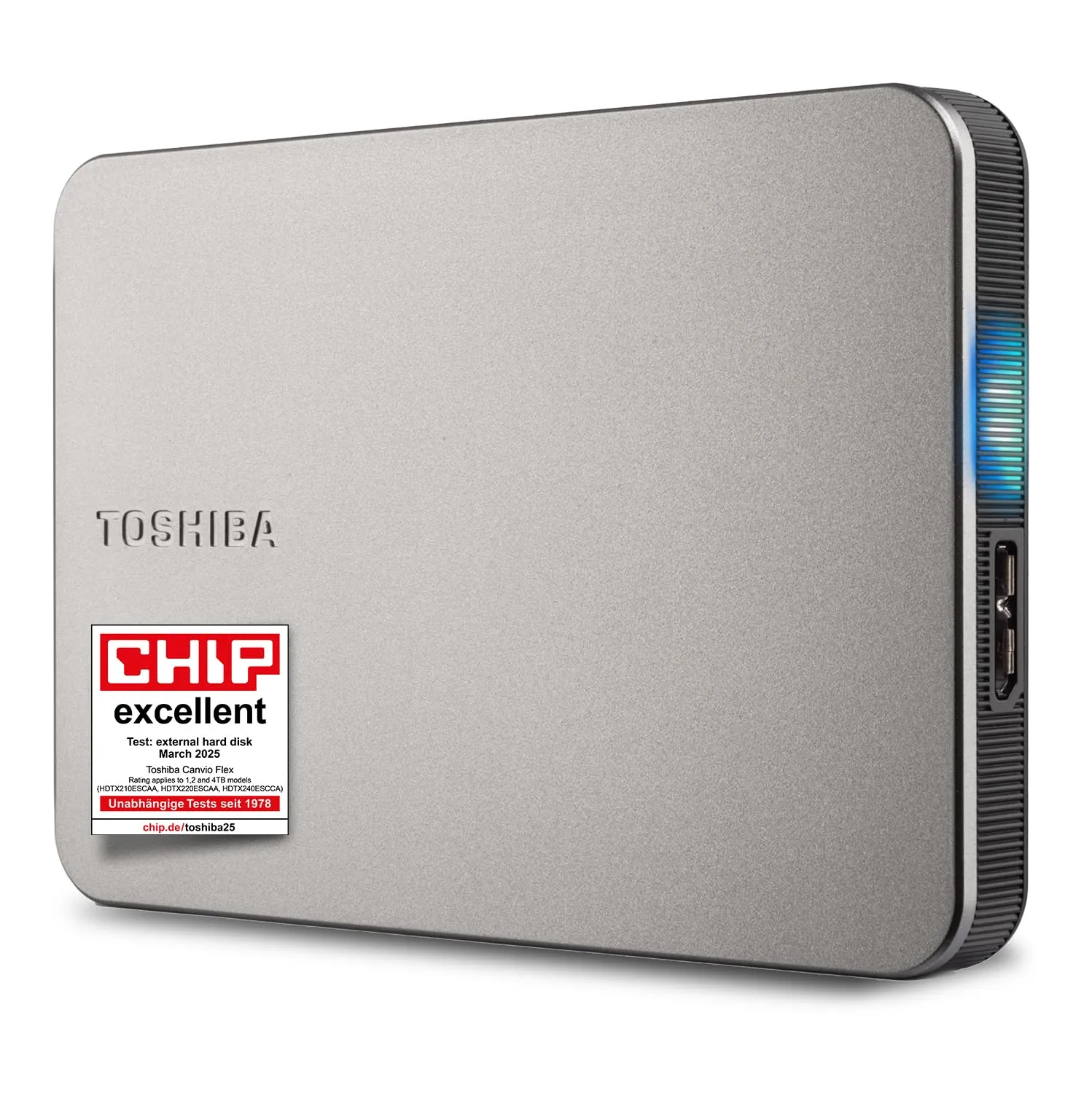 Toshiba Canvio Flex 2TB Warm Silver