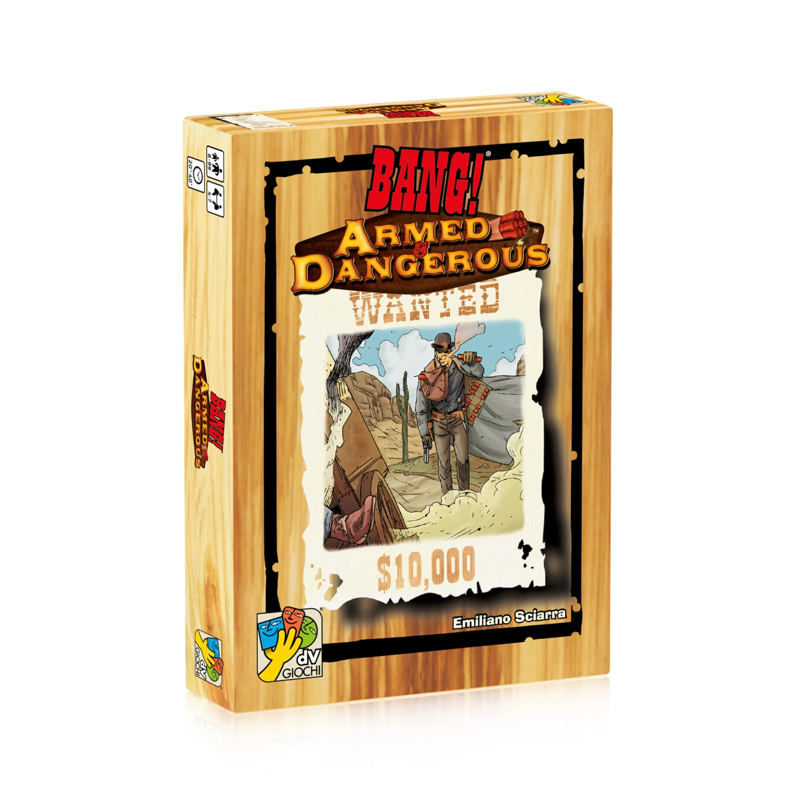 DV Giochi Armed & Dangerous-Espansione di Bang-Edizione Italiana, Multicolore, DVG9109, a partire da 8 anni