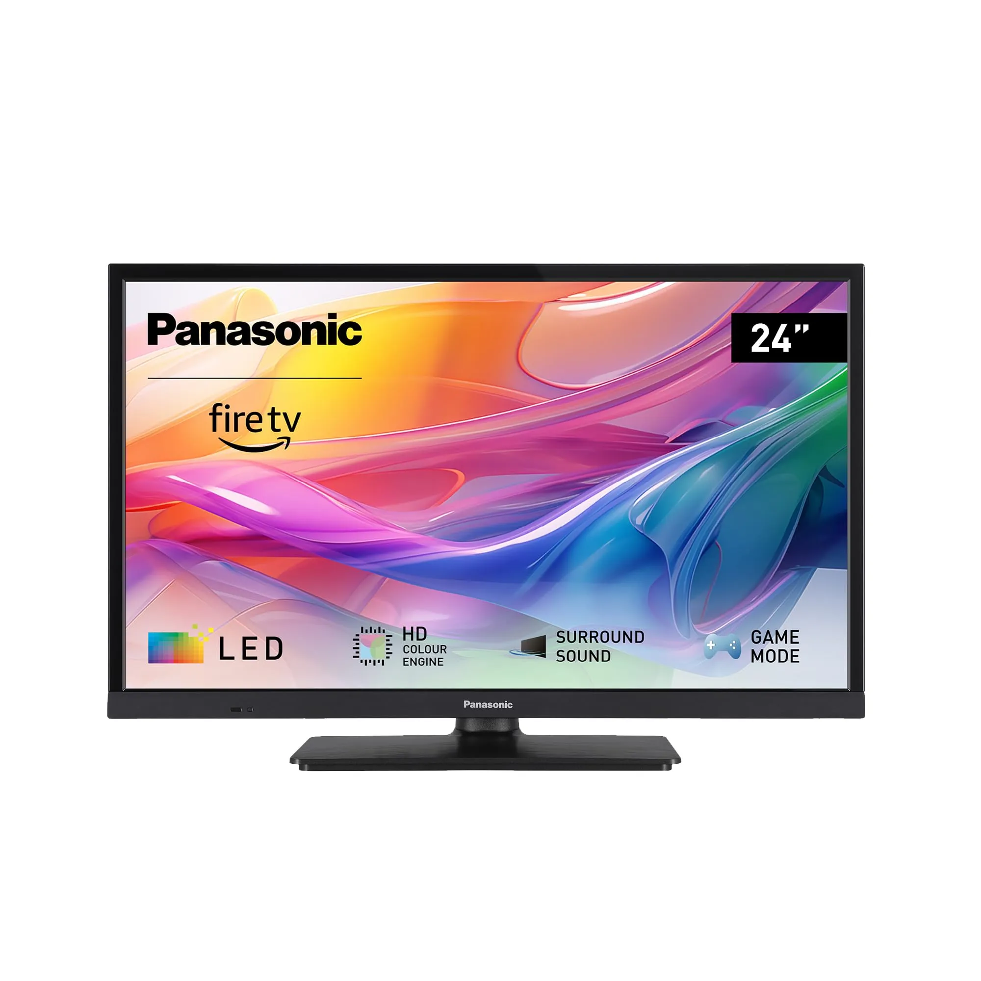 Panasonic TV-24S50AEZ, Serie S50 24 pollici Smart TV LED HD, 2024, Fire TV, HD Colour Engine, HDR, Alexa Voice Control, Game Mode, Media Player, Per un'Esperienza Visiva Ottimale