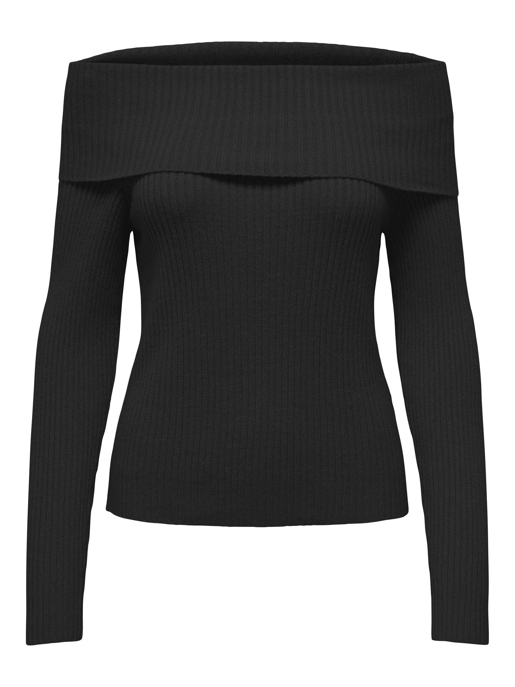 Knitted pullover ONLKATIA Knitted pullover Black, M, Black, M