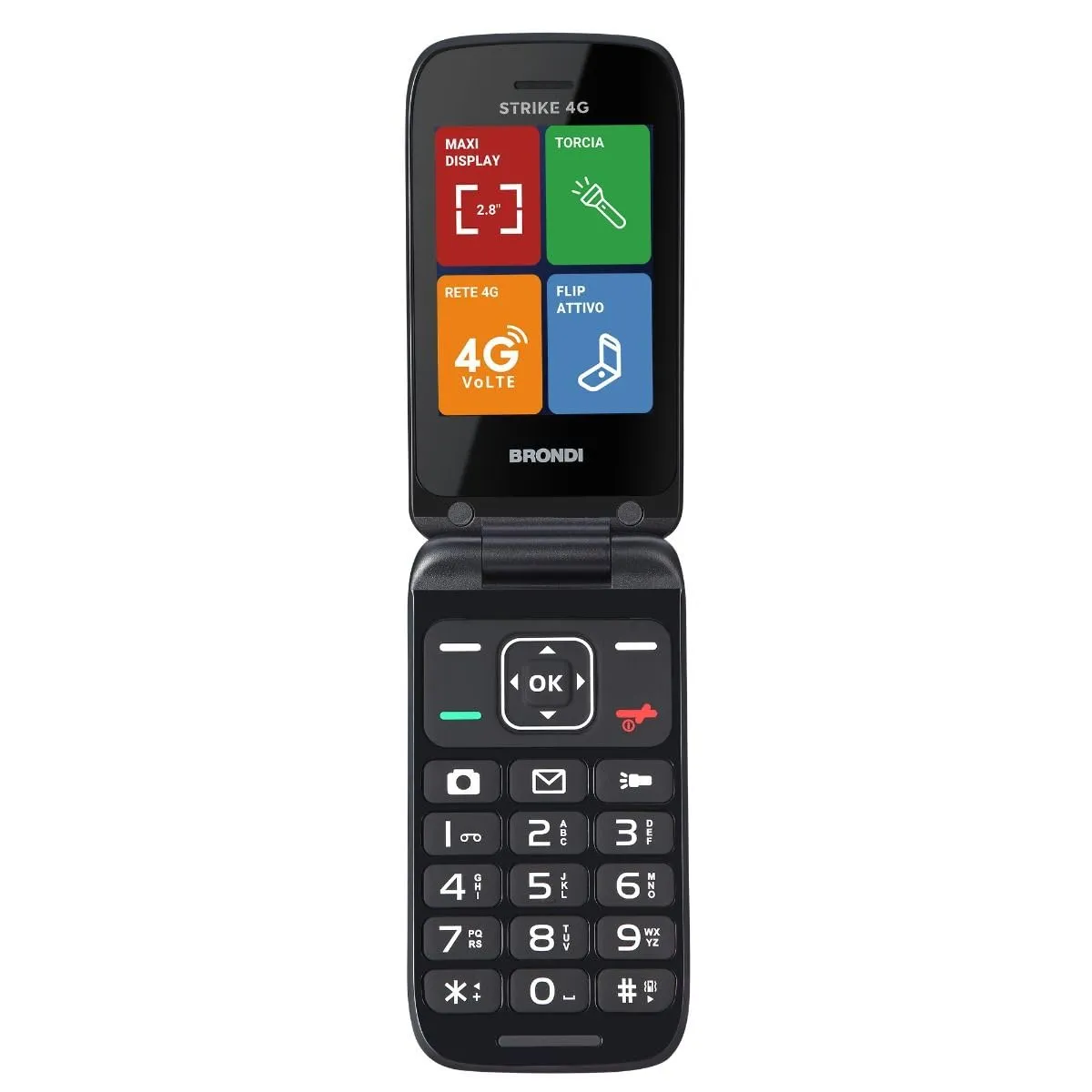 BRONDI Telefono cellulare Strike 4G