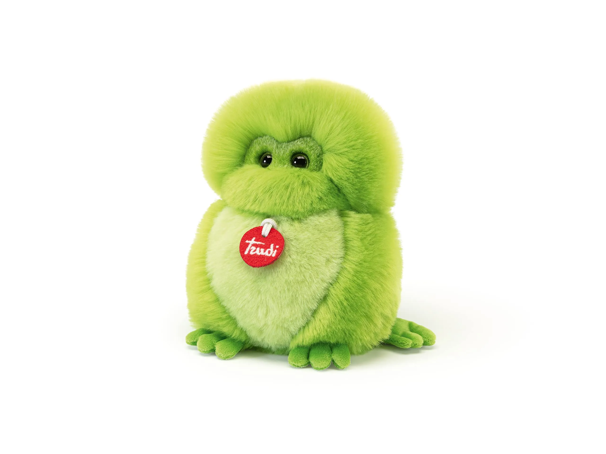 Trudi Fluffy Rana | Peluche Gioco Rana. Regalo Compleanno e Natale | 14x19x13cm | S | Fluffies | Modello 29204