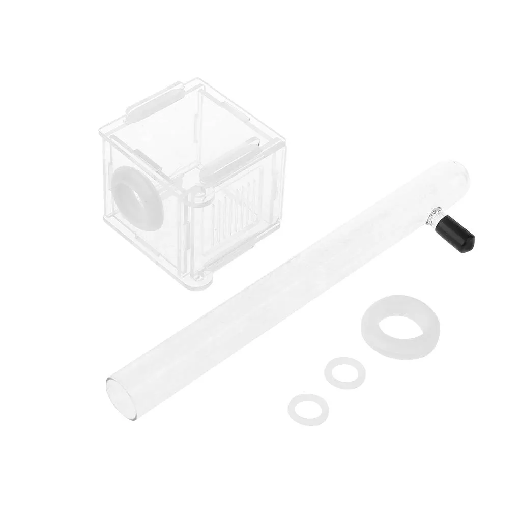 WOWOWO Ant Nest Tubo di Vetro Mini Formica Nido con Active Zone Insect House Acrilico Ant Farm