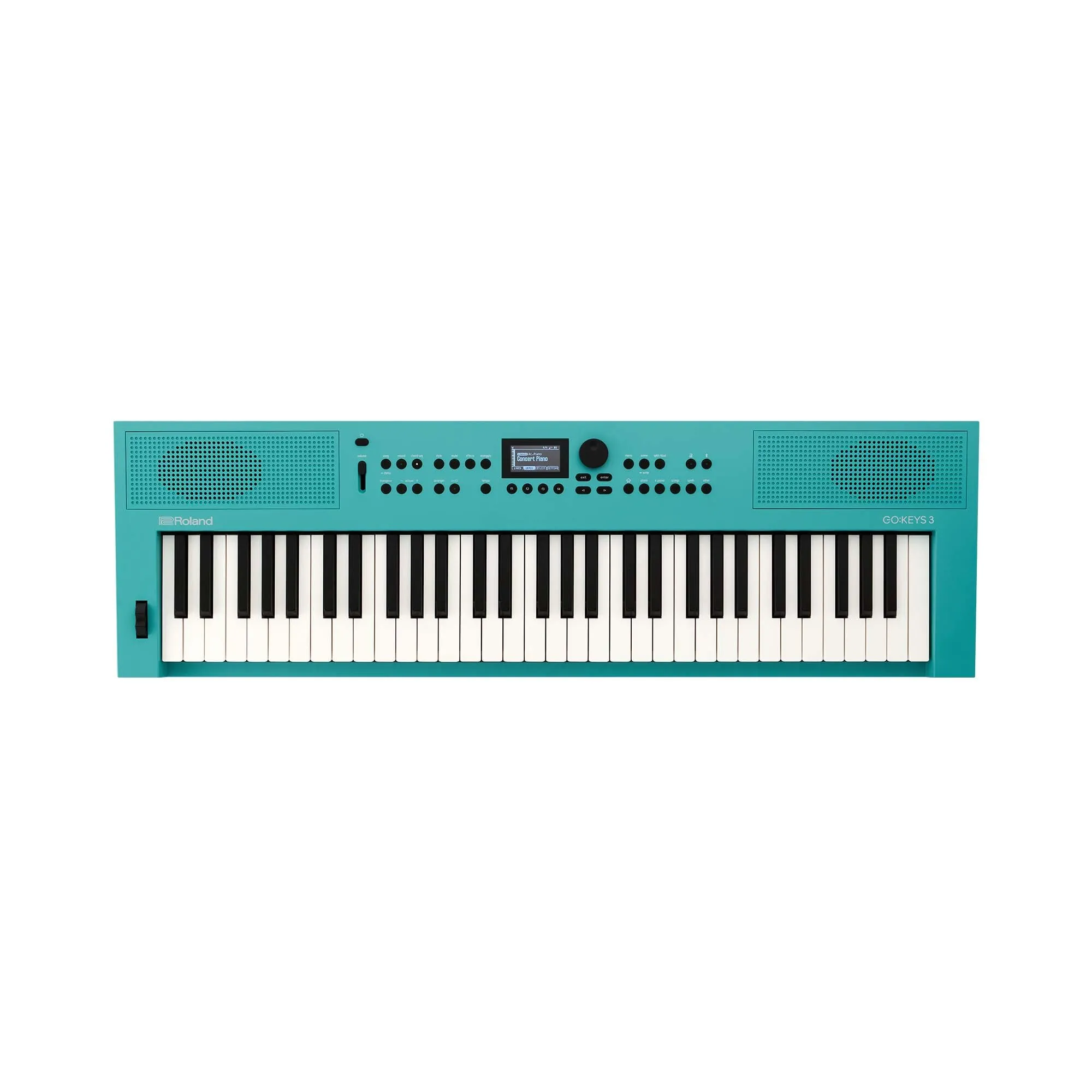 Roland GO:KEYS 3 Music Creation Keyboard | Tastiera a 61 Note | Generatore ZEN-Core con Oltre 1.000 Suoni Integrati | Diffusori Stereo Incorporati – Turquoise