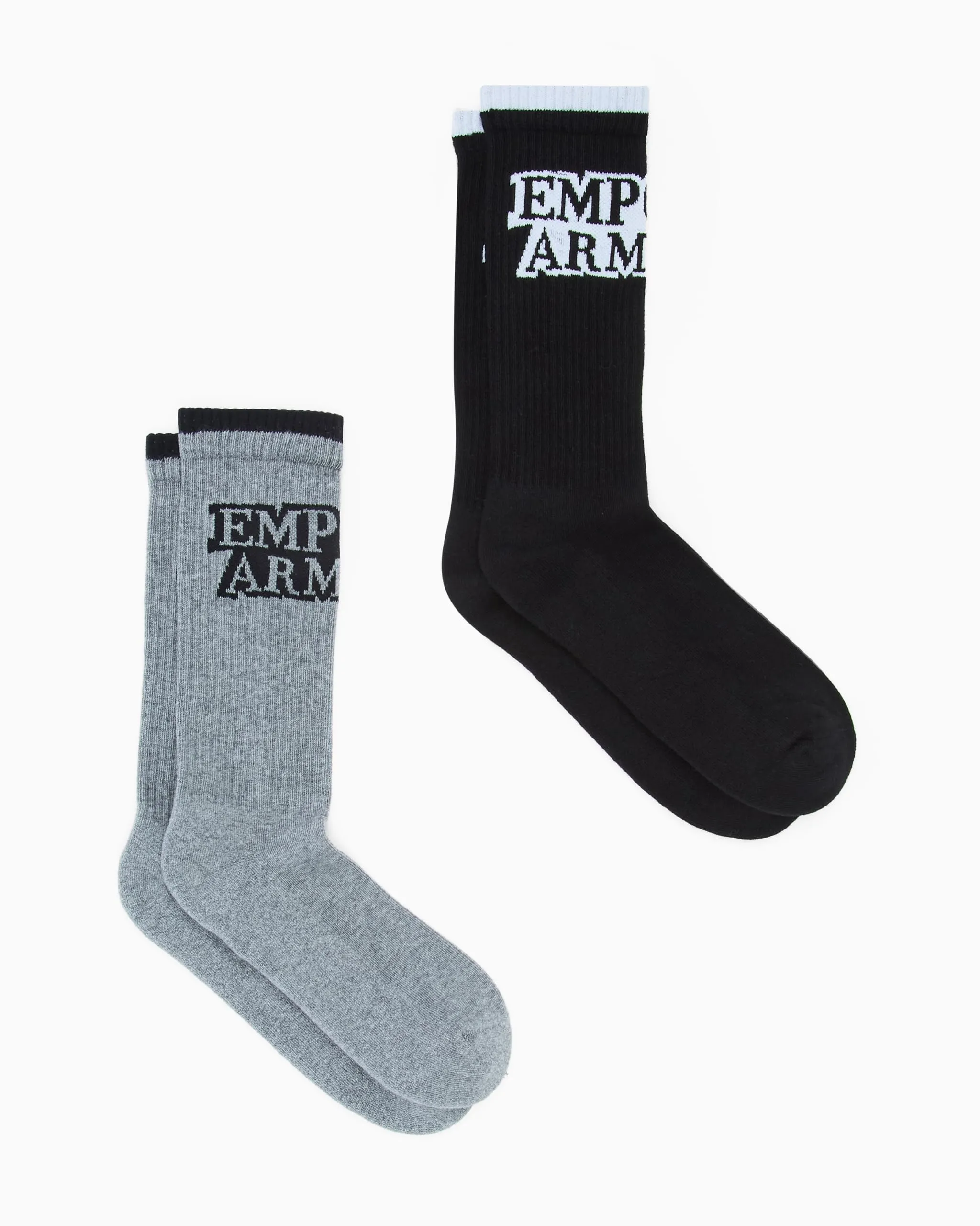 EMPORIO ARMANI MAN 2PACK SHORT SOCKS, CALZINI,