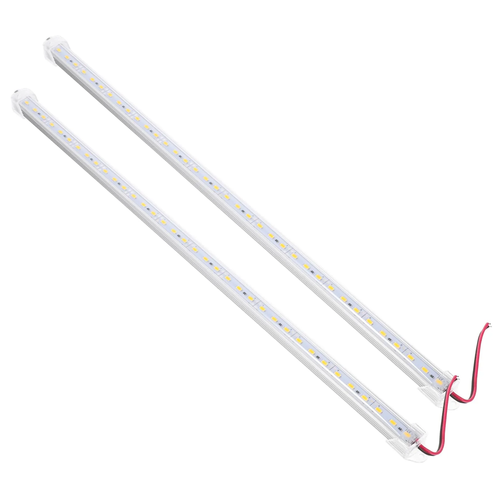 SUPVOX Striscia Led Rigida Da 50 Cm 2 Pezzi Caldo - 12 V Ip65 Guscio in Alluminio