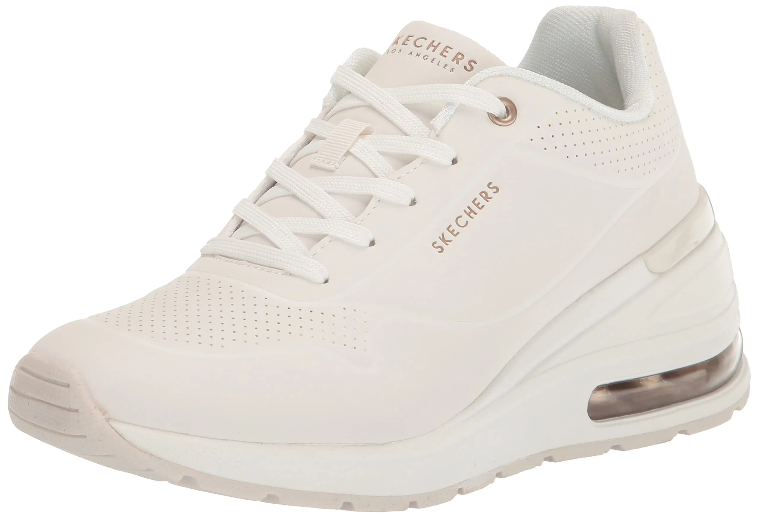 Skechers Million Air - Elevated Air, Scarpe da Ginnastica Donna, Bianco, 37 EU
