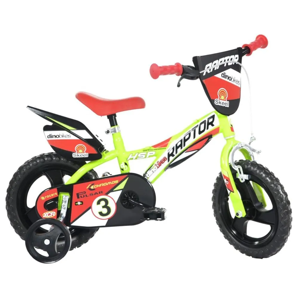DINO BIKES Bicicletta Raptor 12 pollici per bambini