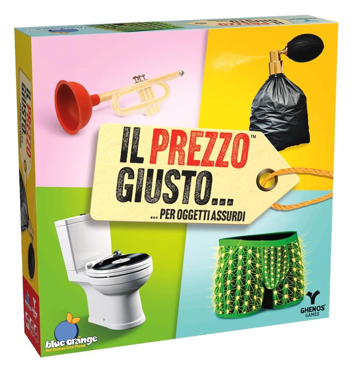 Il prezzo giusto - Gioco da Tavolo Ideale per Famiglie e per Serate tra Amici - Party Game Frizzante e Imprevedibile - Stima di Oggetti - 12+ Anni - 3-7 Giocatori - 25 Minuti