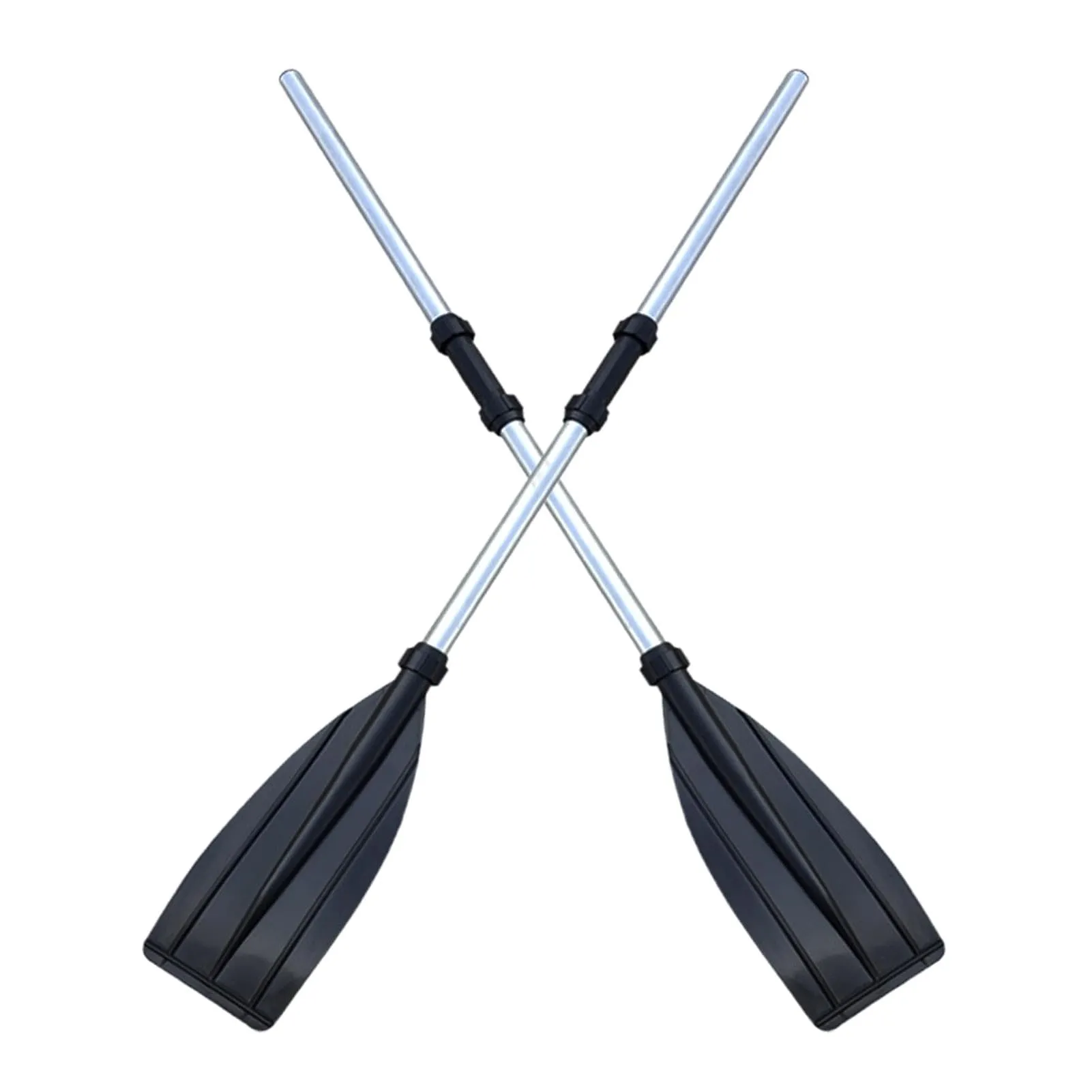 Remi per barche, pagaie per barche - Pagaia per canoa in lega di alluminio 2 pezzi - Pagaia leggera per sport acquatici, pagaie per barche all'aperto per sport acquatici gommoni gonfiabili per kayak