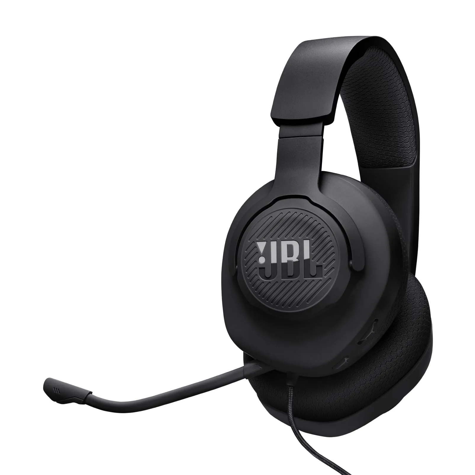 JBL Quantum 100M2 Cuffie Gaming Over Ear con Filo, JBL QuantumSOUND Signature e Jack per Cuffie da 3,5 mm, Compatibilità Multi-Platform, Microfono Rimovibile, Opzione Mute, Nero